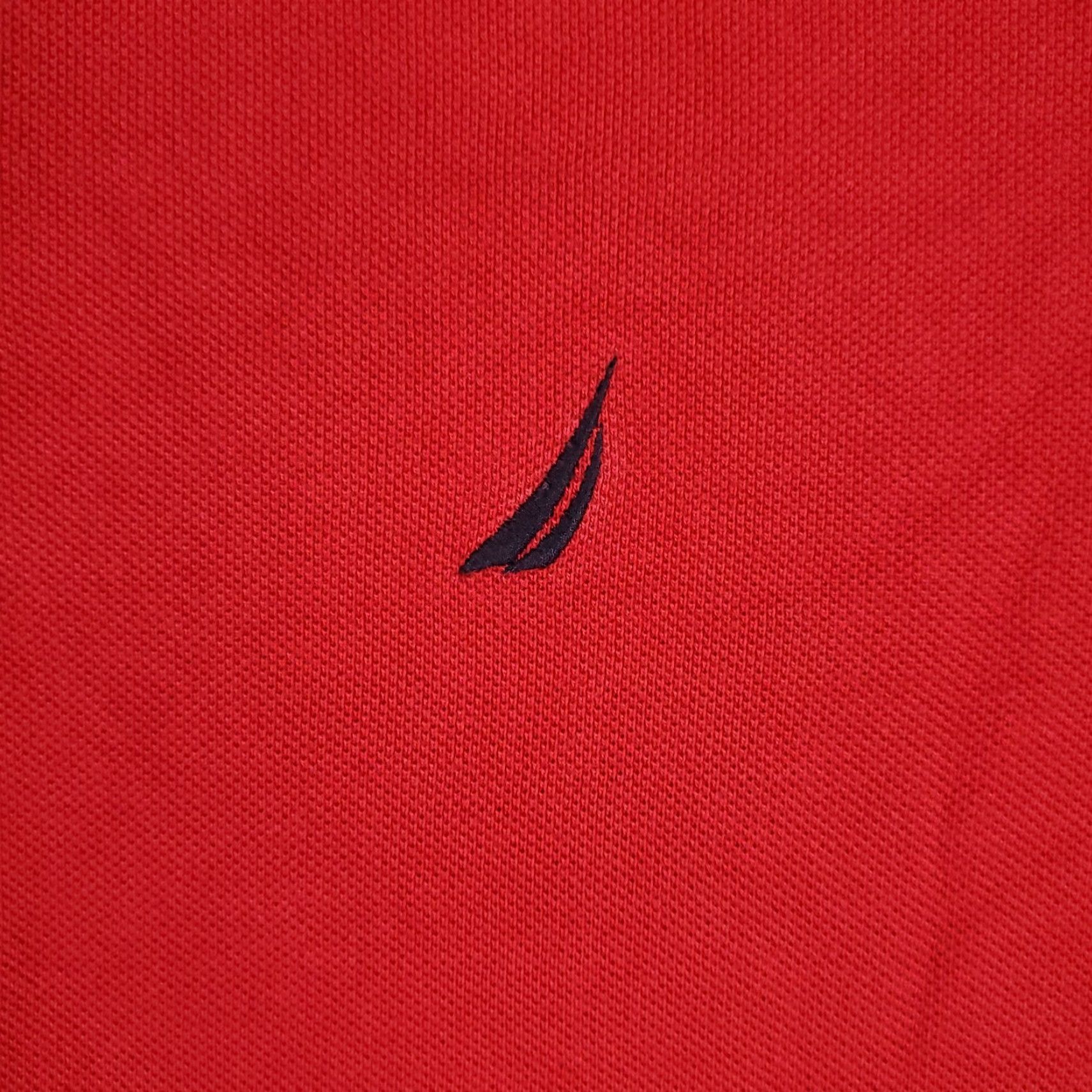 Nautica Nautica Polo Shirt Mens Large Red Golf Casual Short Sleeve Adult Size US L / EU 52-54 / 3 - 2 Thumbnail