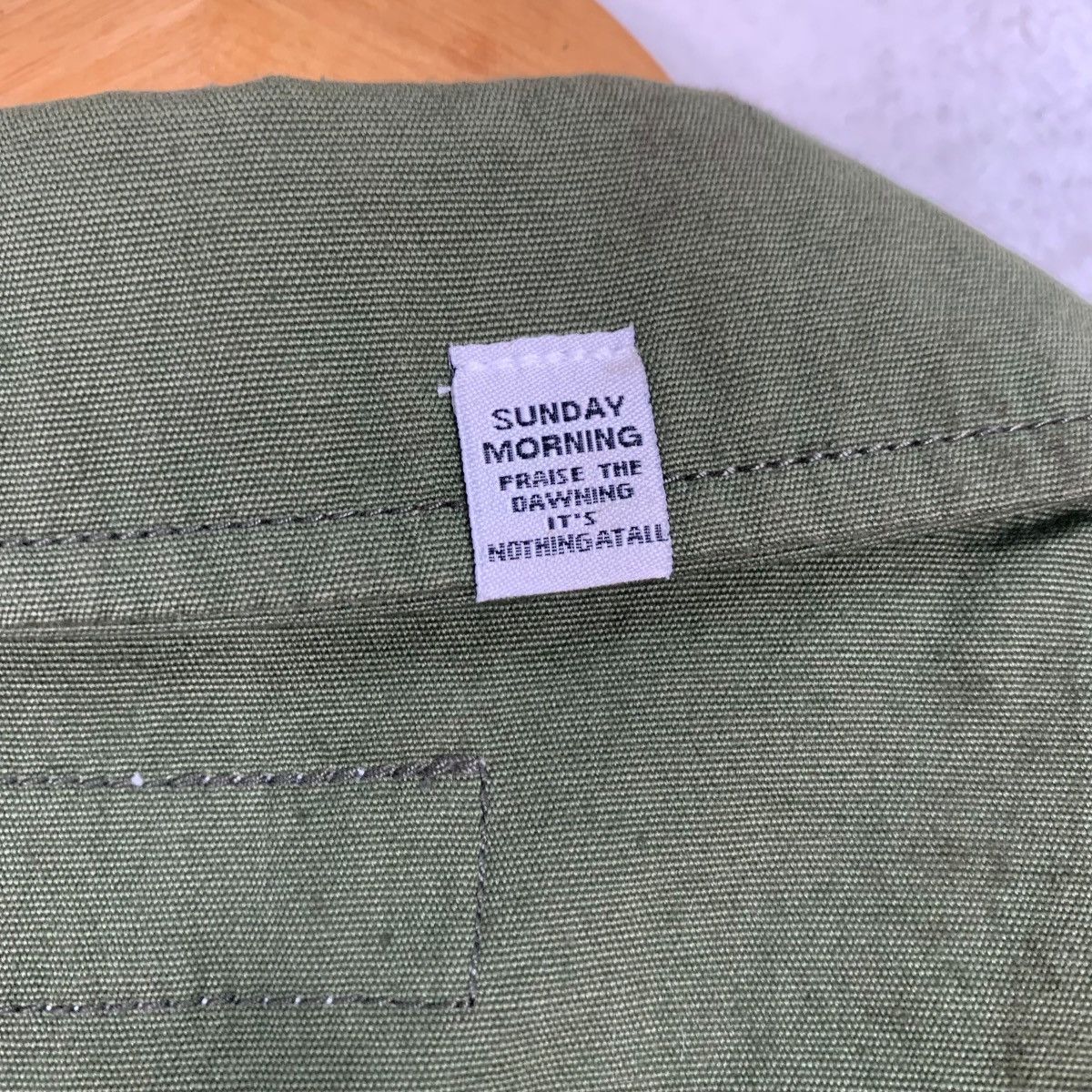 MOUSSY AZUL by Moussy Army Green Jacket #1042-C47 Size US L / EU 52-54 / 3 - 19 Thumbnail