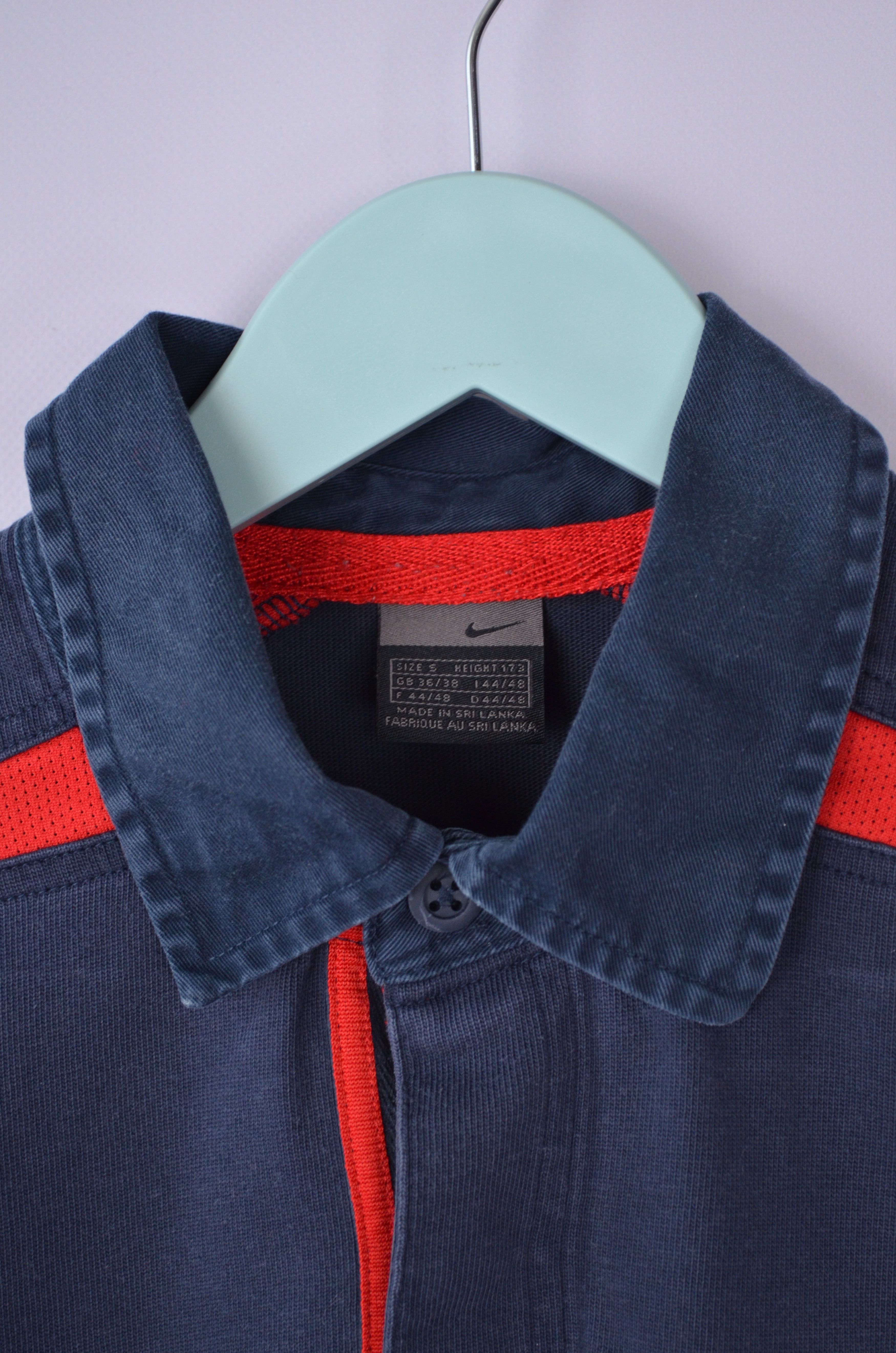 Nike × Vintage Nike England Team 2000s World Cup Rugby Shirt L/S Jersey S Size US S / EU 44-46 / 1 - 5 Thumbnail