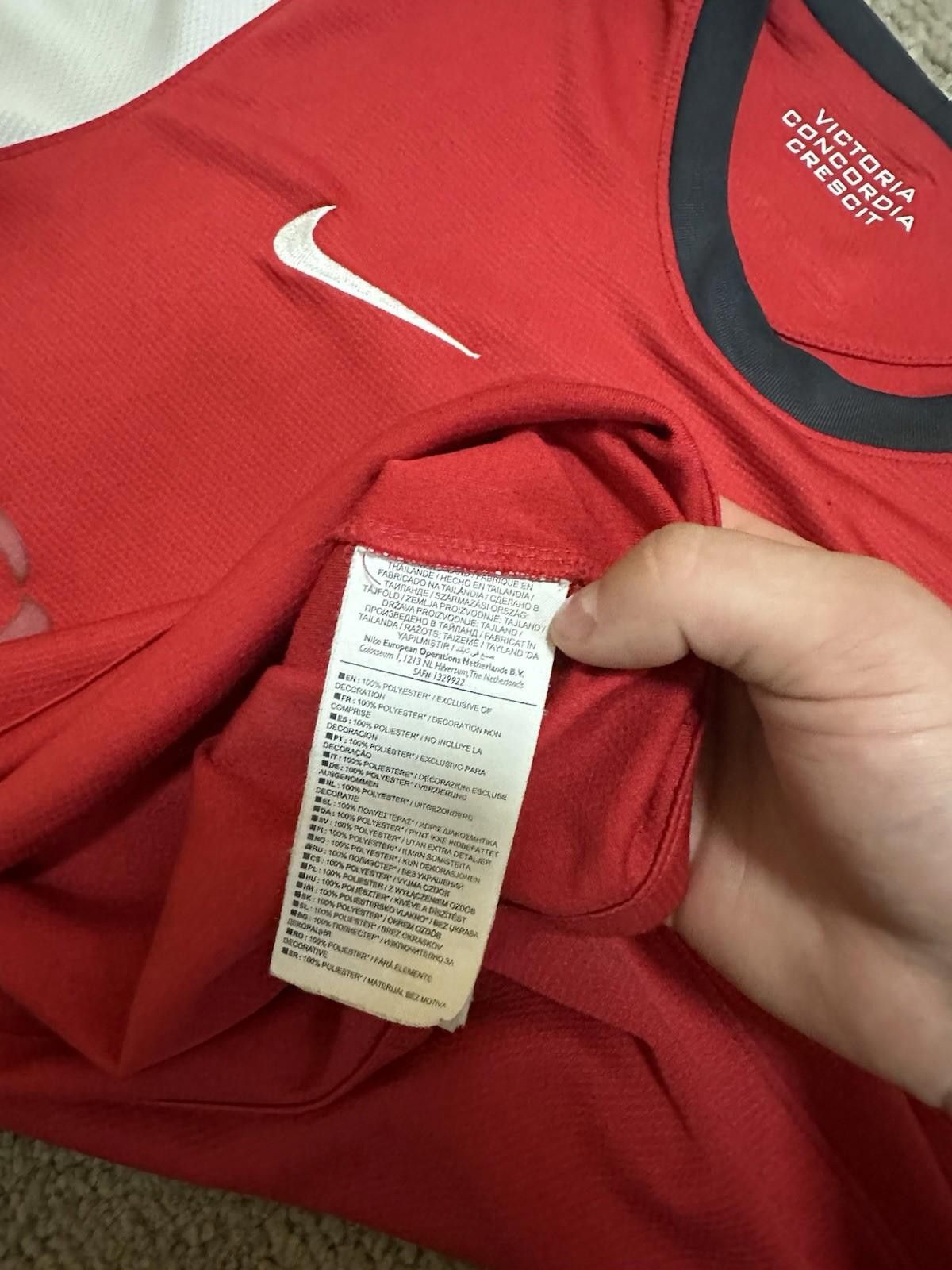 Nike ARSENAL 2012/2014 HOME FOOTBALL SHIRT SOCCER JERSEY NIKE Size US M / EU 48-50 / 2 - 5 Thumbnail