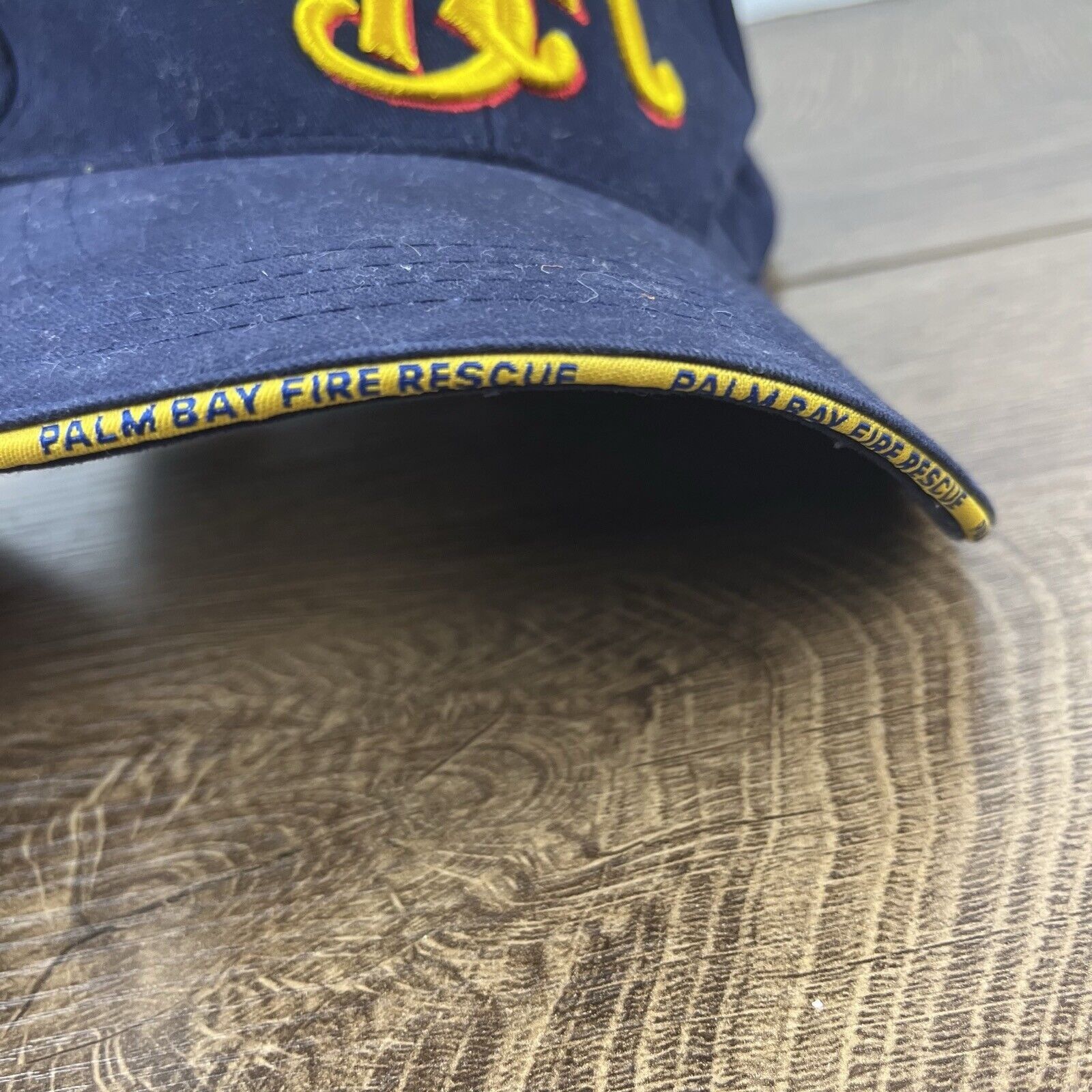Other Palm Beach Florida Hat Fire Rescue Hat Blue Hat Adjustable B Size ONE SIZE - 8 Thumbnail
