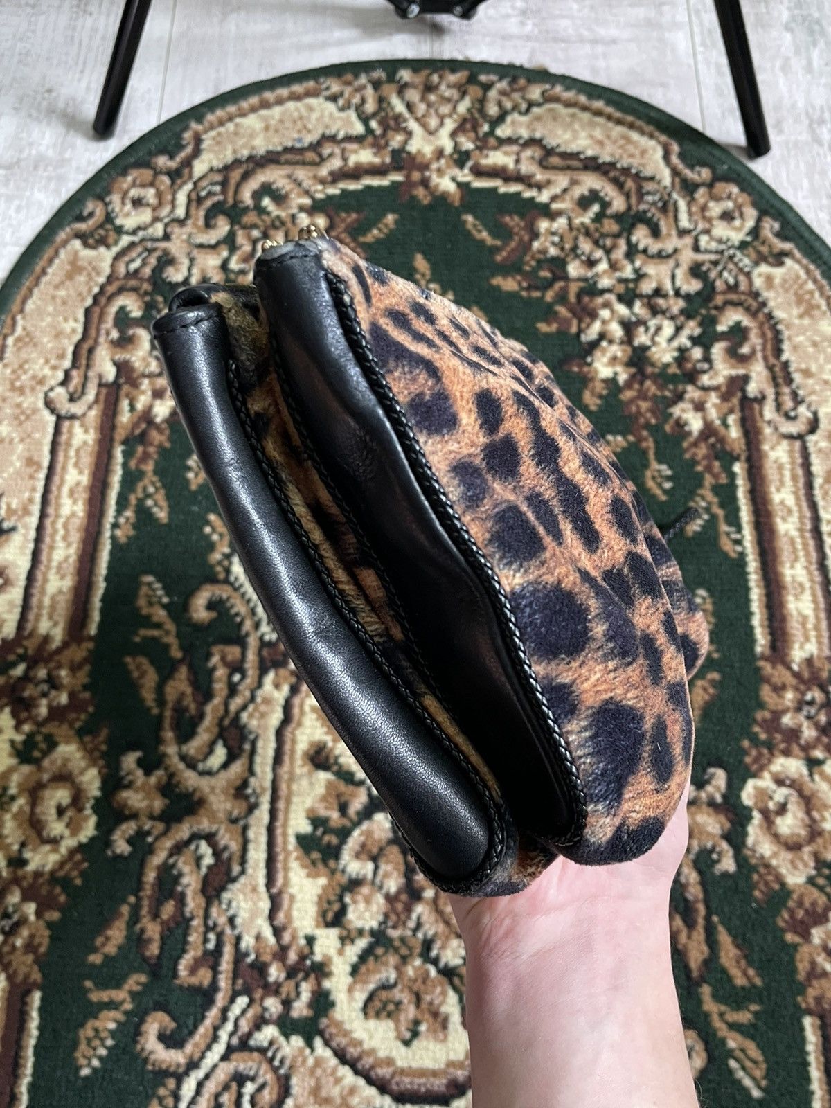 Just Cavalli Vintage Just Cavalli Leopard Clutch Bag 00’s RARE Size ONE SIZE - 8 Thumbnail