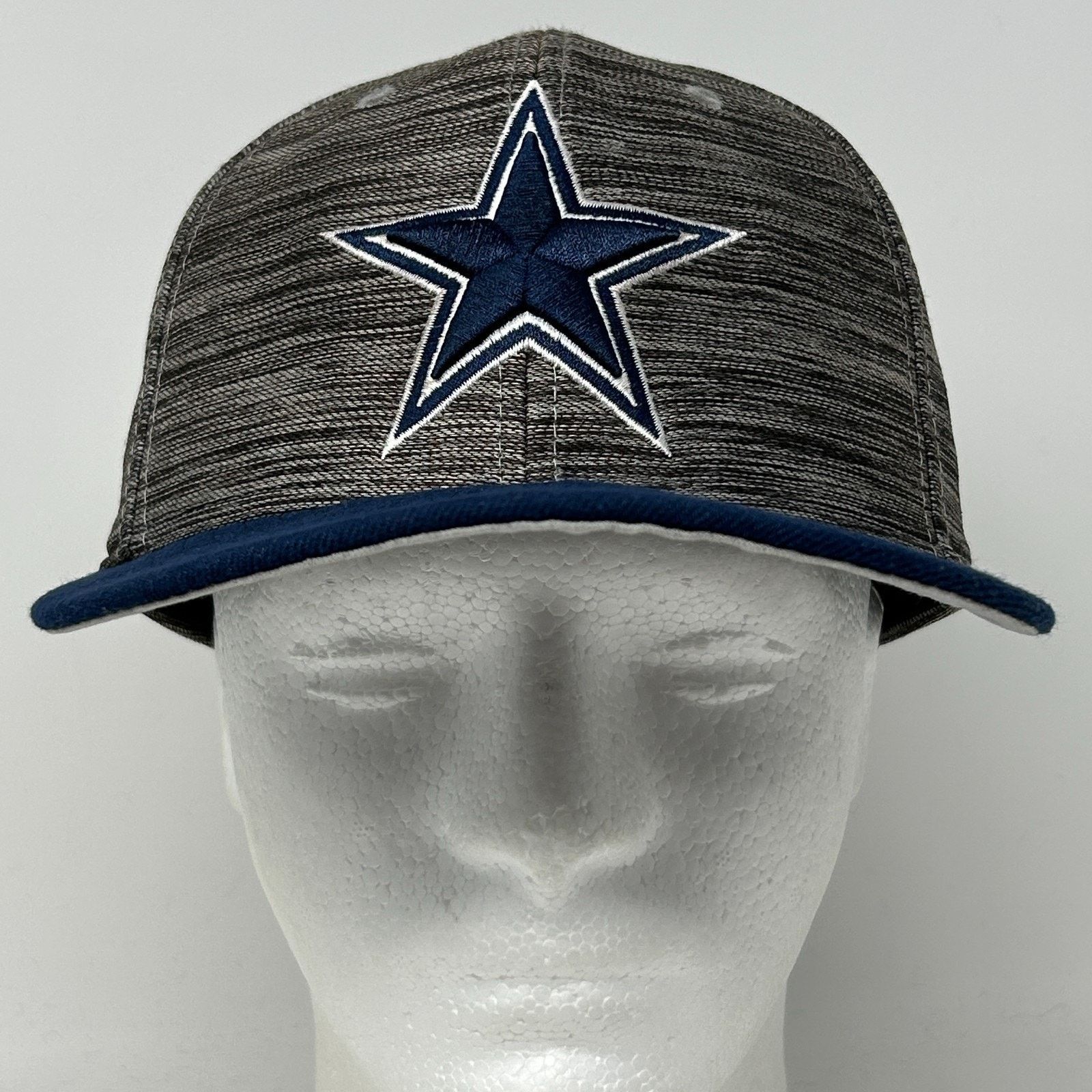 New Era Dallas Cowboys Hat Baseball Cap Heathered Gray NFL New Era Size ONE SIZE - 2 Thumbnail