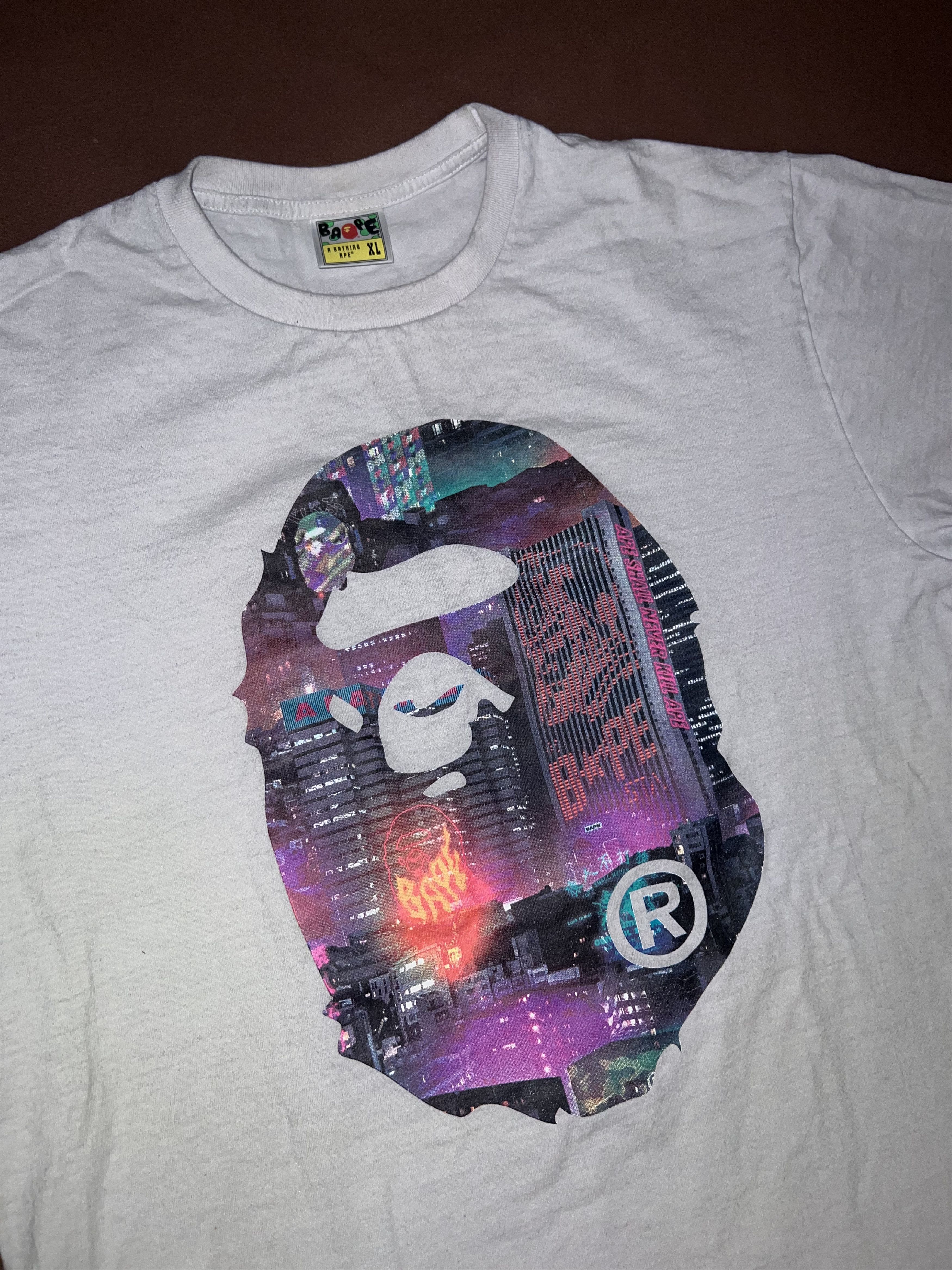 Bape Bape Neon Tokyo Tee Size US L / EU 52-54 / 3 - 2 Thumbnail