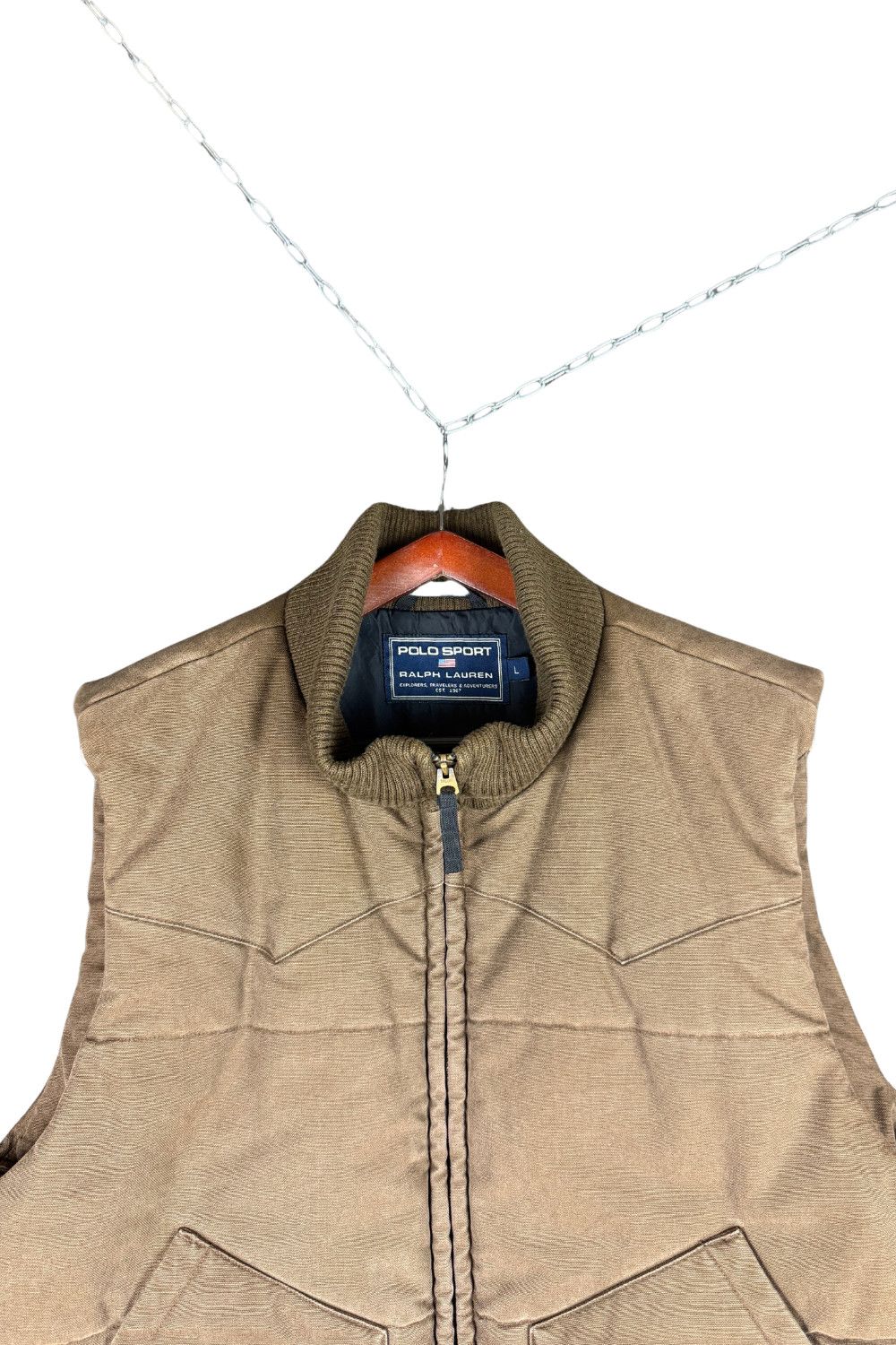 Polo Ralph Lauren Polo Sport “Workwear” Heavy Canvas Vest – Early 2000s Size US L / EU 52-54 / 3 - 4 Thumbnail