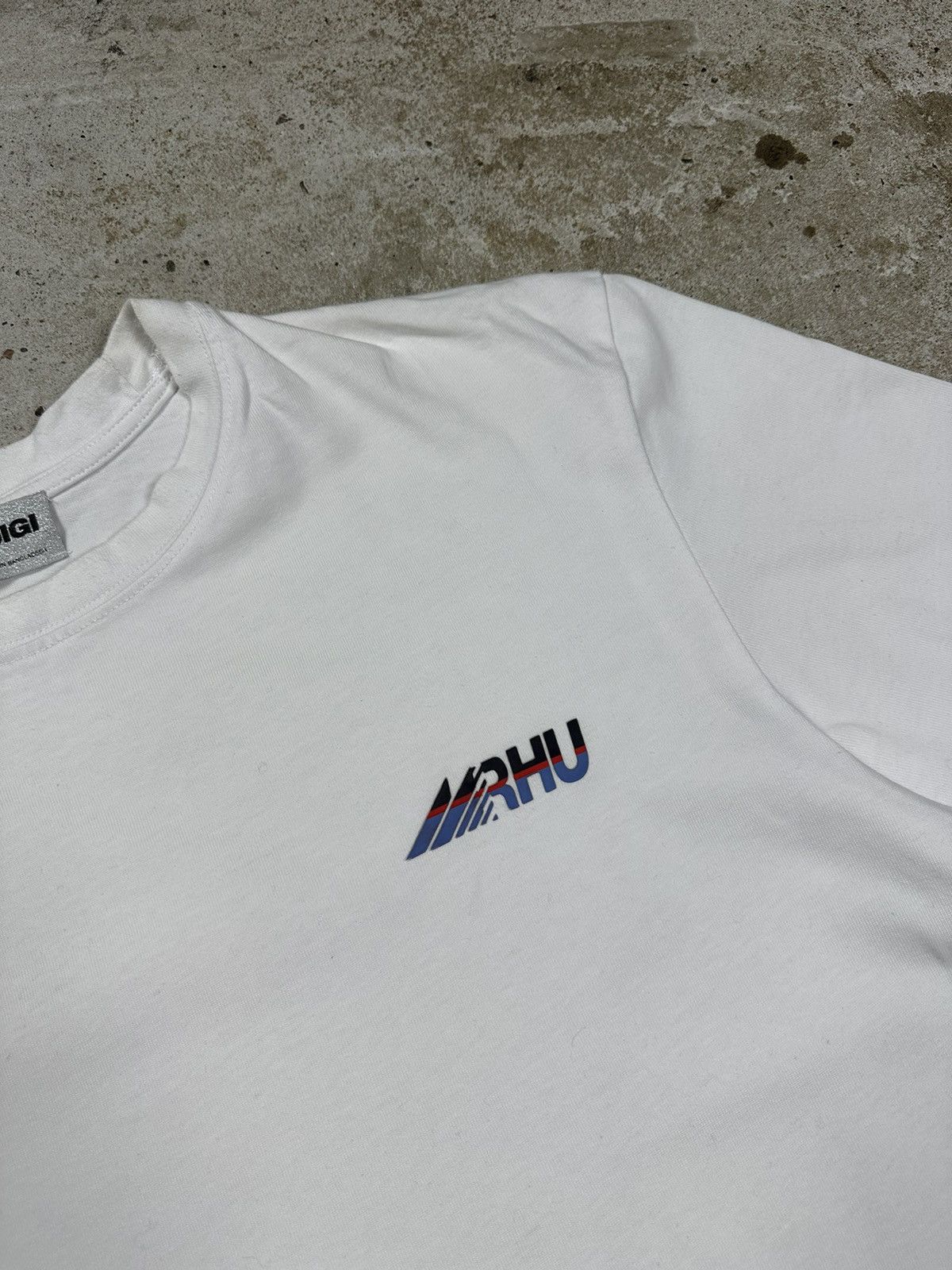 Rhude × Zara Zara x Rhuigi Rhude White RHU Tee T Shirt Size US L / EU 52-54 / 3 - 3 Thumbnail