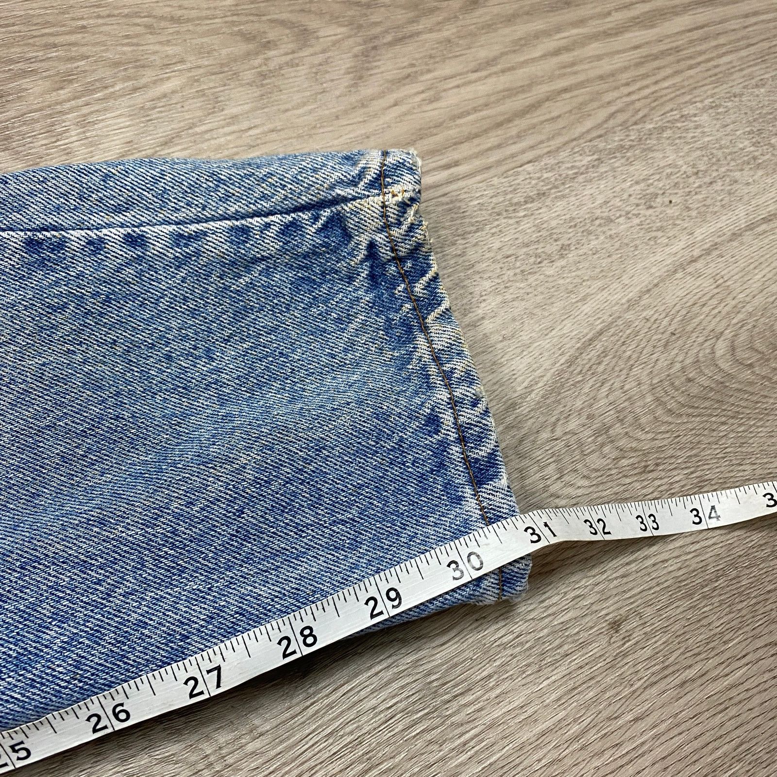 Levi's × Vintage VTG 80s Levi's 550 Tapered Made in USA Relaxed Jeans 32x31 Size US 32 / EU 48 - 6 Thumbnail