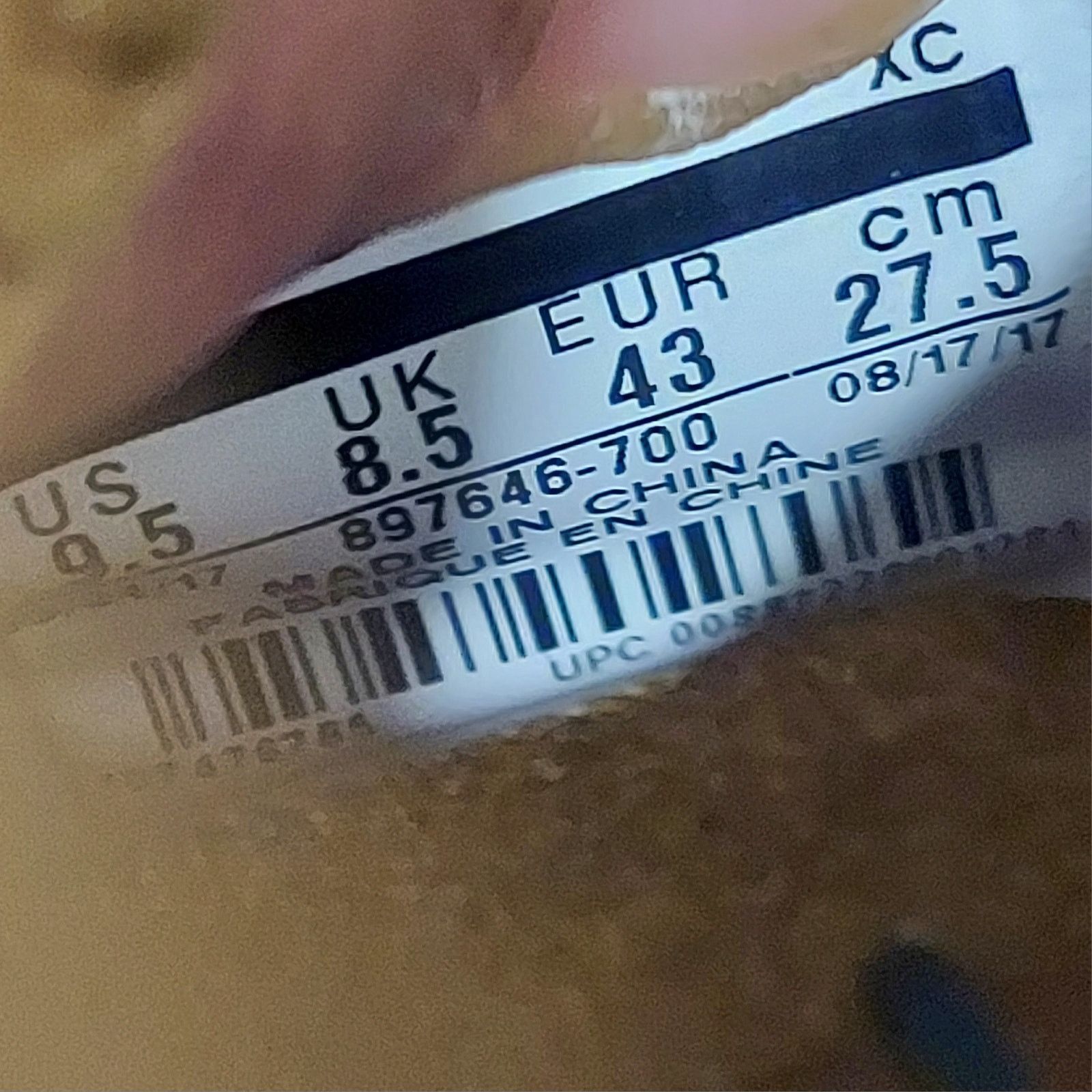 Nike Nike Zoom Lebron Soldier 11 Men's US 9.5 Brown Sneaker Shoes Size US 11 / EU 44 - 9 Thumbnail