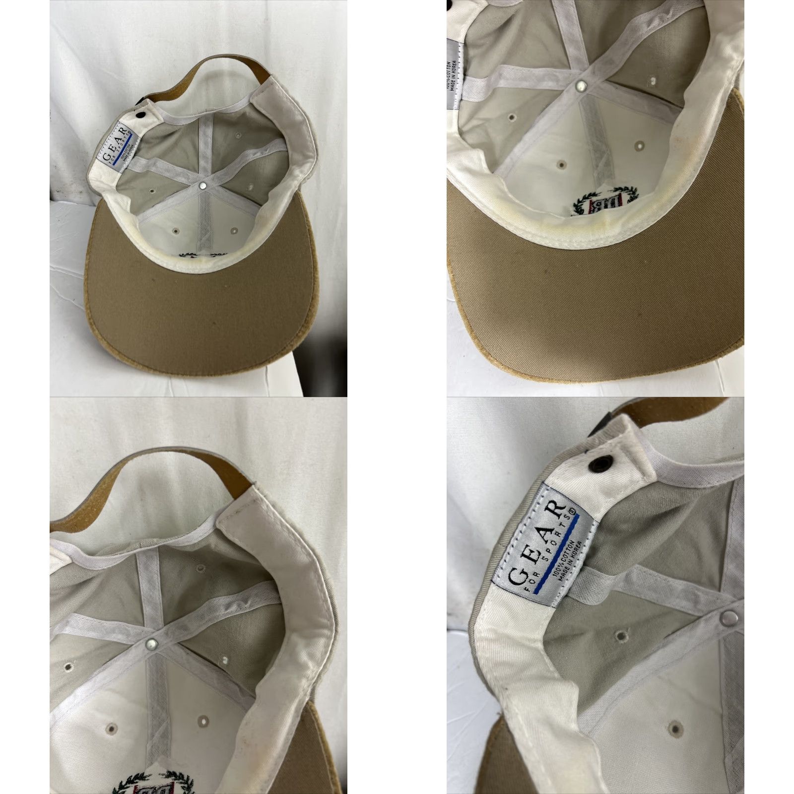 Vintage **Gear Bill Dr Pepper Strap Back Beige Hat** User: Gear Bill Dr Pepper Strap Back Beige Hat Size ONE SIZE - 9 Thumbnail