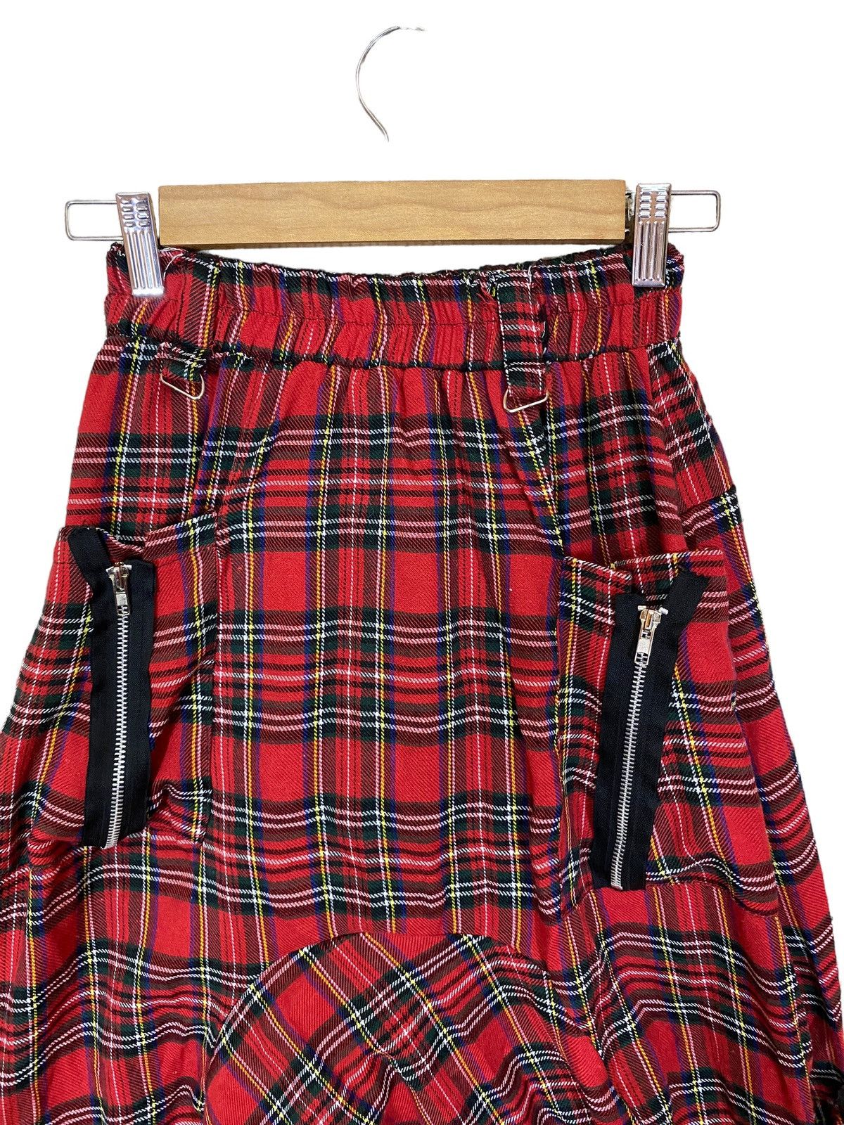 If Six Was Nine × Japanese Brand × Seditionaries ‼️ACDC RAG GOTHIC PUNK PANT MULTIZIP TARTAN‼️ Size US 28 / EU 44 - 5 Thumbnail