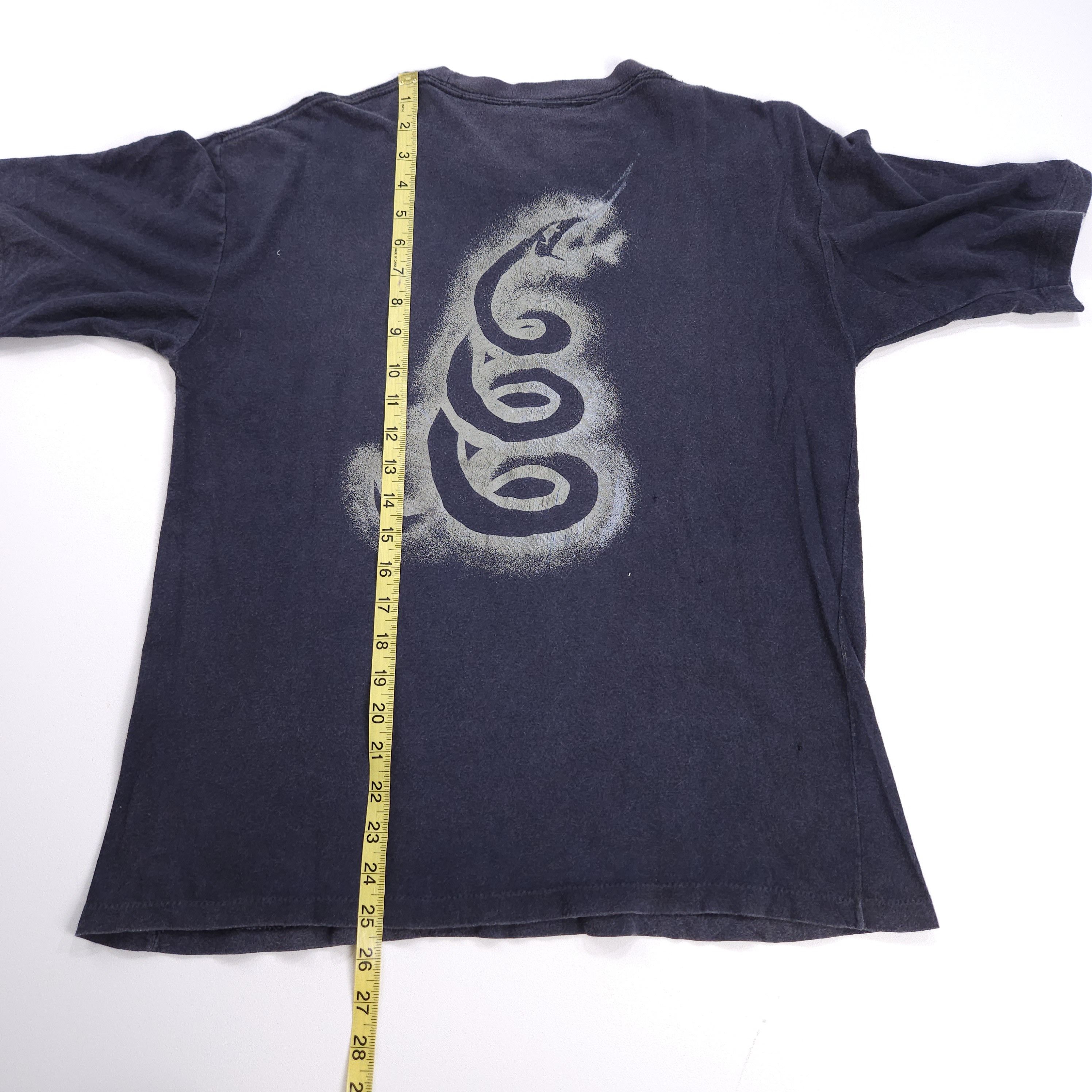 Metallica Metallica 1995 Vintage James Hetfield Summer Snake Band Tour Size US L / EU 52-54 / 3 - 8 Thumbnail