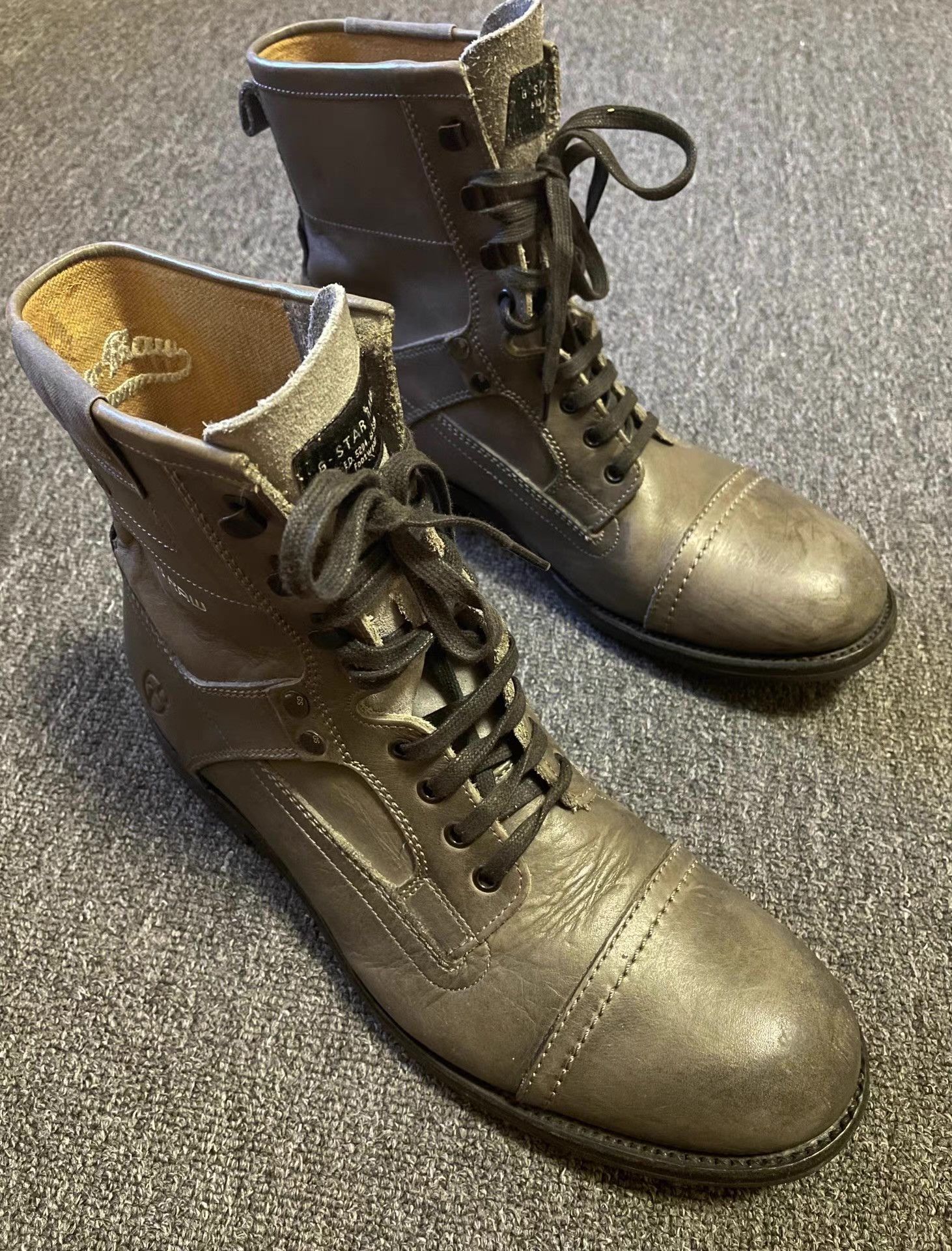 G-Star G-Star Raw men's gray boots, Q4 Size US 12 / EU 45 - 1 Thumbnail