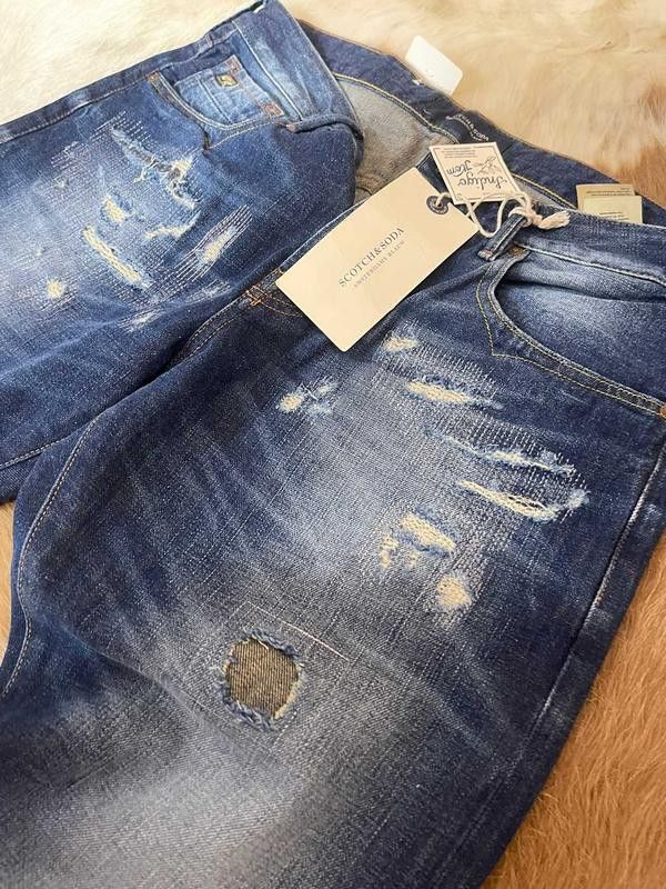 Scotch & Soda Scotch&Soda ripped style Jeans Size US 30 / EU 46 - 7 Thumbnail