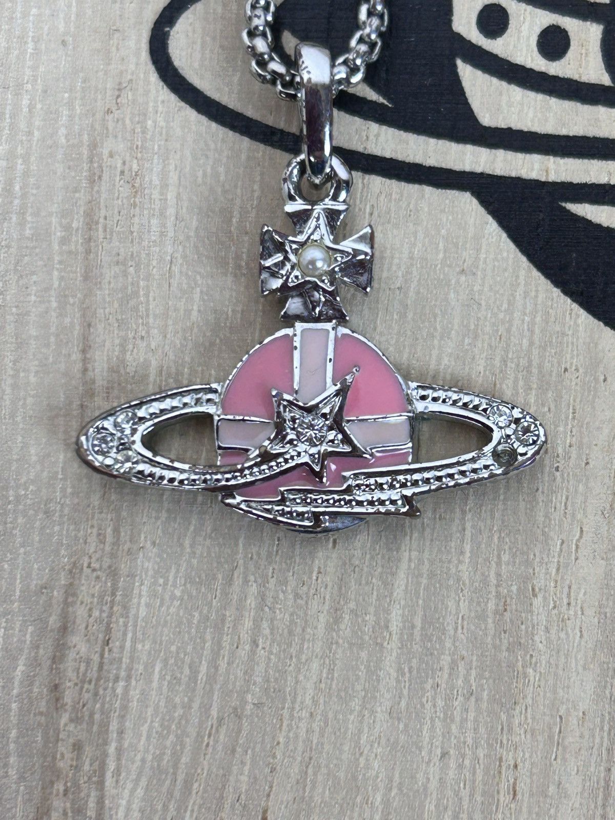 Vivienne Westwood Vivienne Westwood 2014 Shooting Star Galaxy Orb Necklace Size ONE SIZE - 1 Thumbnail