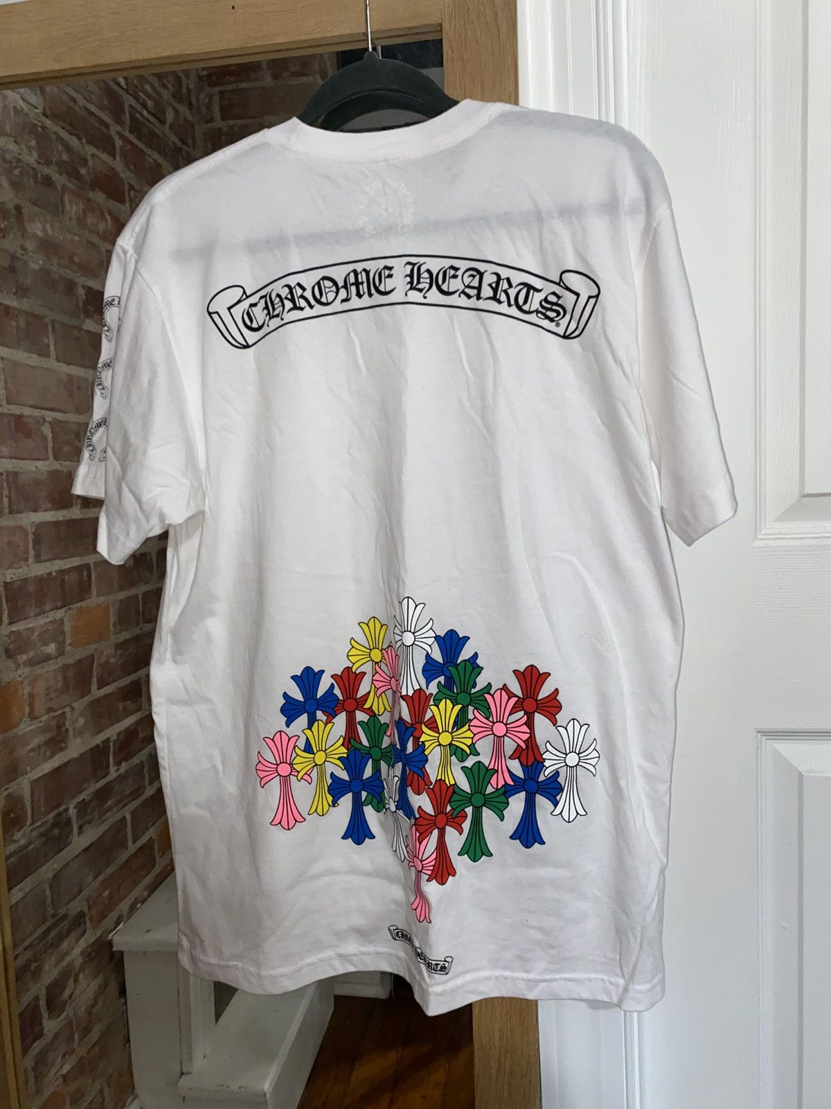 Chrome Hearts Misprinted Chrome Heart Multi Cross shirt Size US L / EU 52-54 / 3 - 1 Thumbnail