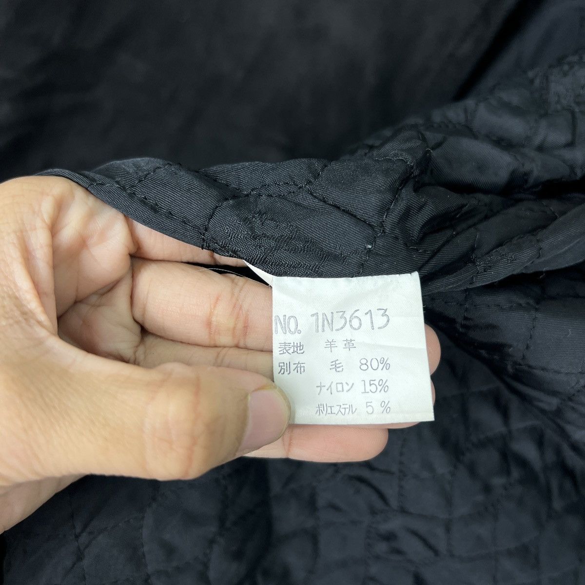 Japanese Brand 🔥 NICOLE BOUTIQUE SHEEPSKIN LEATHER JACKET MADE IN JAPAN Size US L / EU 52-54 / 3 - 15 Thumbnail