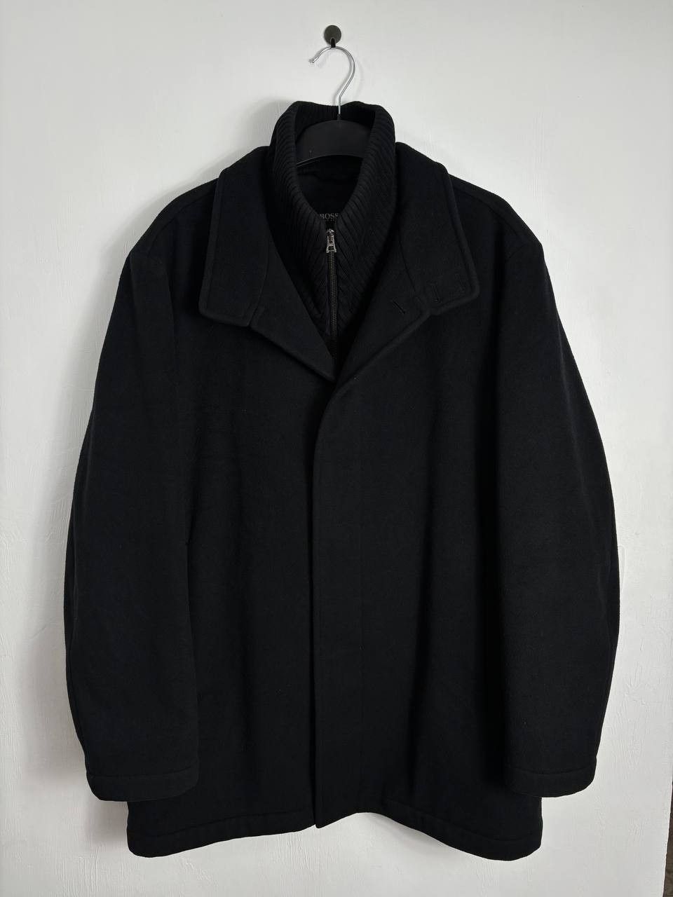 Hugo Boss Hugo Boss Cashmere Wool Filled Lining Overcoat Size US L / EU 52-54 / 3 - 1 Thumbnail