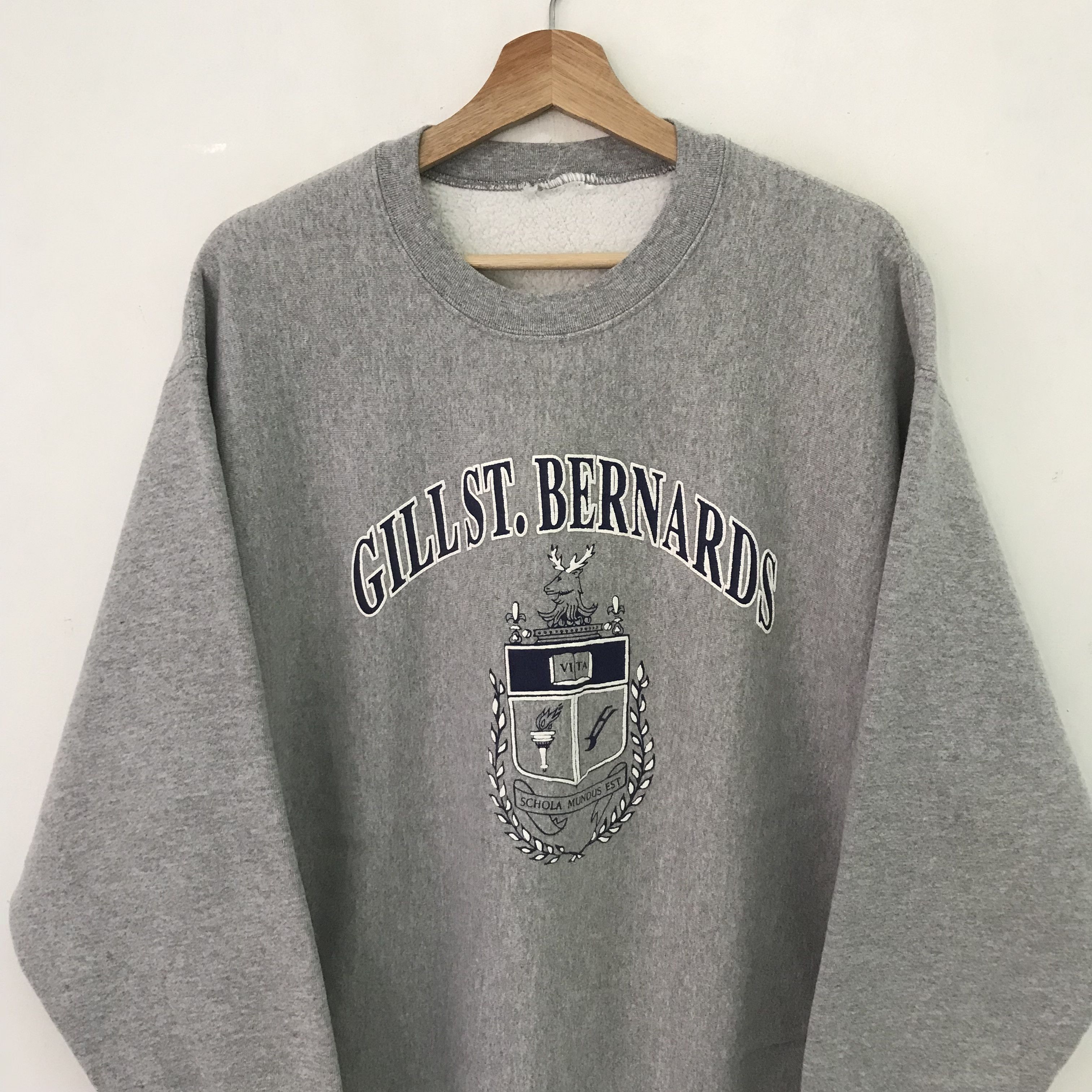 Japanese Brand Vintage Gill St. Bernards School - 68 Size US L / EU 52-54 / 3 - 3 Thumbnail