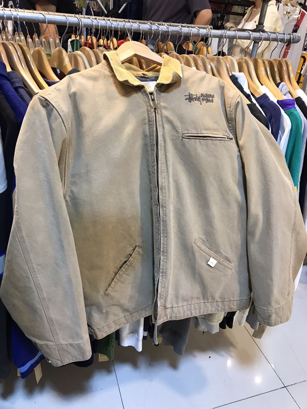 Carhartt × Streetwear × Vintage Vintage Carhartt x Stussy