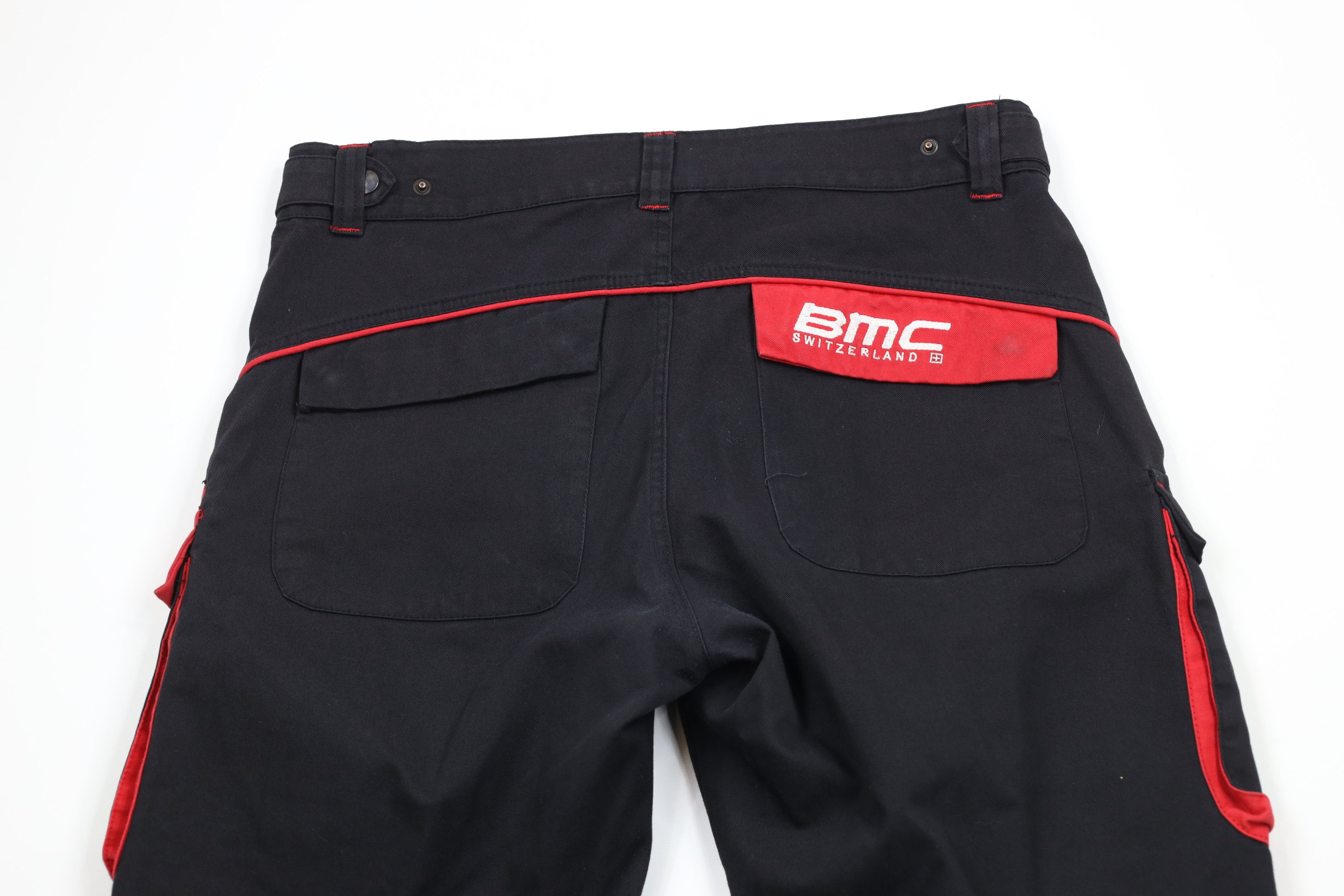 Vintage Vintage 90s BMC Switzerland Bicycles Wide Leg Cargo Pants Size US 34 / EU 50 - 12 Thumbnail