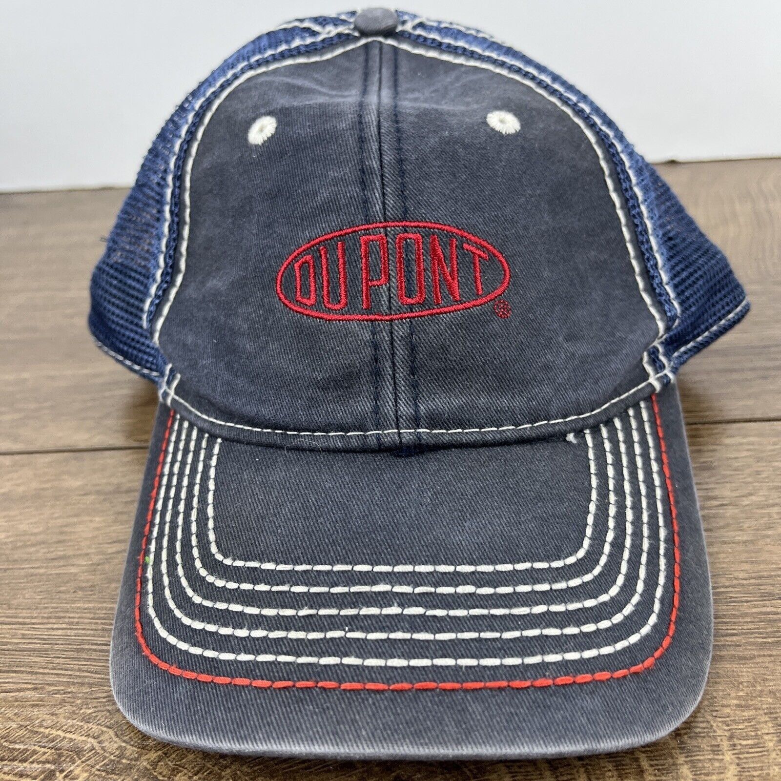 Other OU Point Hat Gray Hat Adjustable Gray Adult Size Hat Size ONE SIZE - 6 Thumbnail