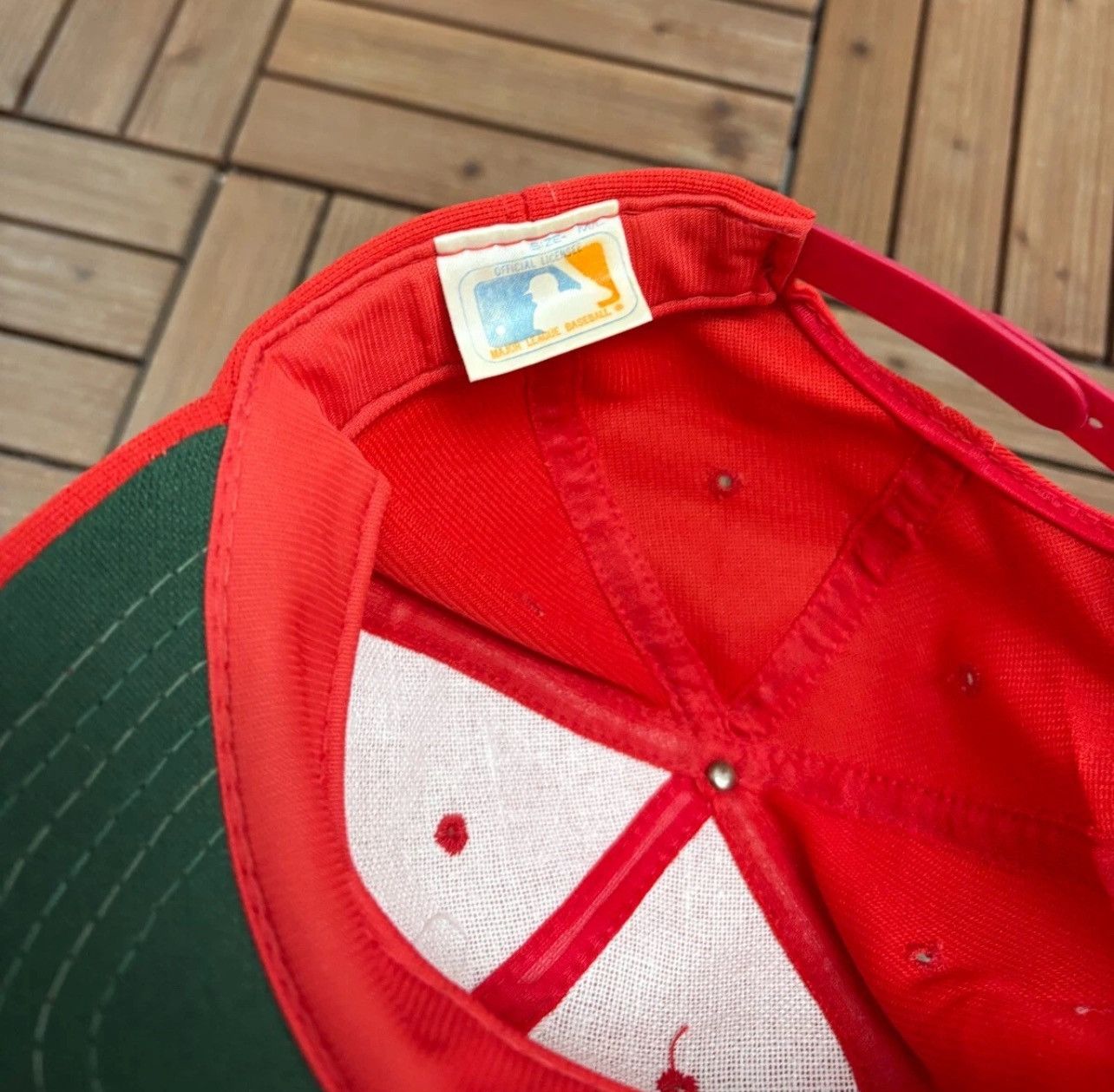 MLB × Vintage St. Louis Cardinals Vintage Red Snap Back Hat Cap Size ONE SIZE - 5 Thumbnail