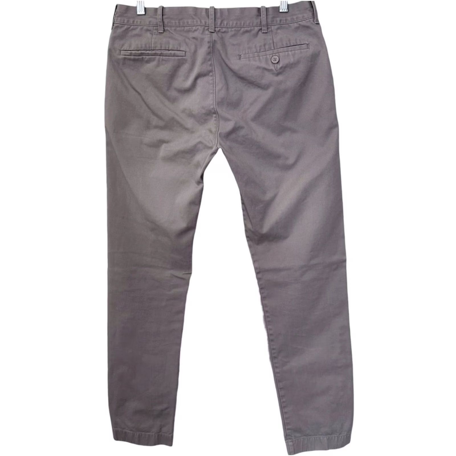 J.Crew J.Crew The Driggs Flat-Front Chino Pants Gray Men 32X32 Casual Preppy Golf Work Shirt/Pants Size US 32 / EU 48 - 4 Thumbnail