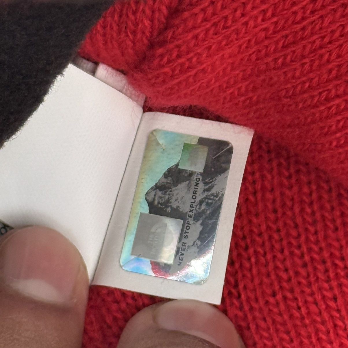 Supreme × The North Face Supreme x The North Face FW18 Beanie Hat Size ONE SIZE - 5 Thumbnail