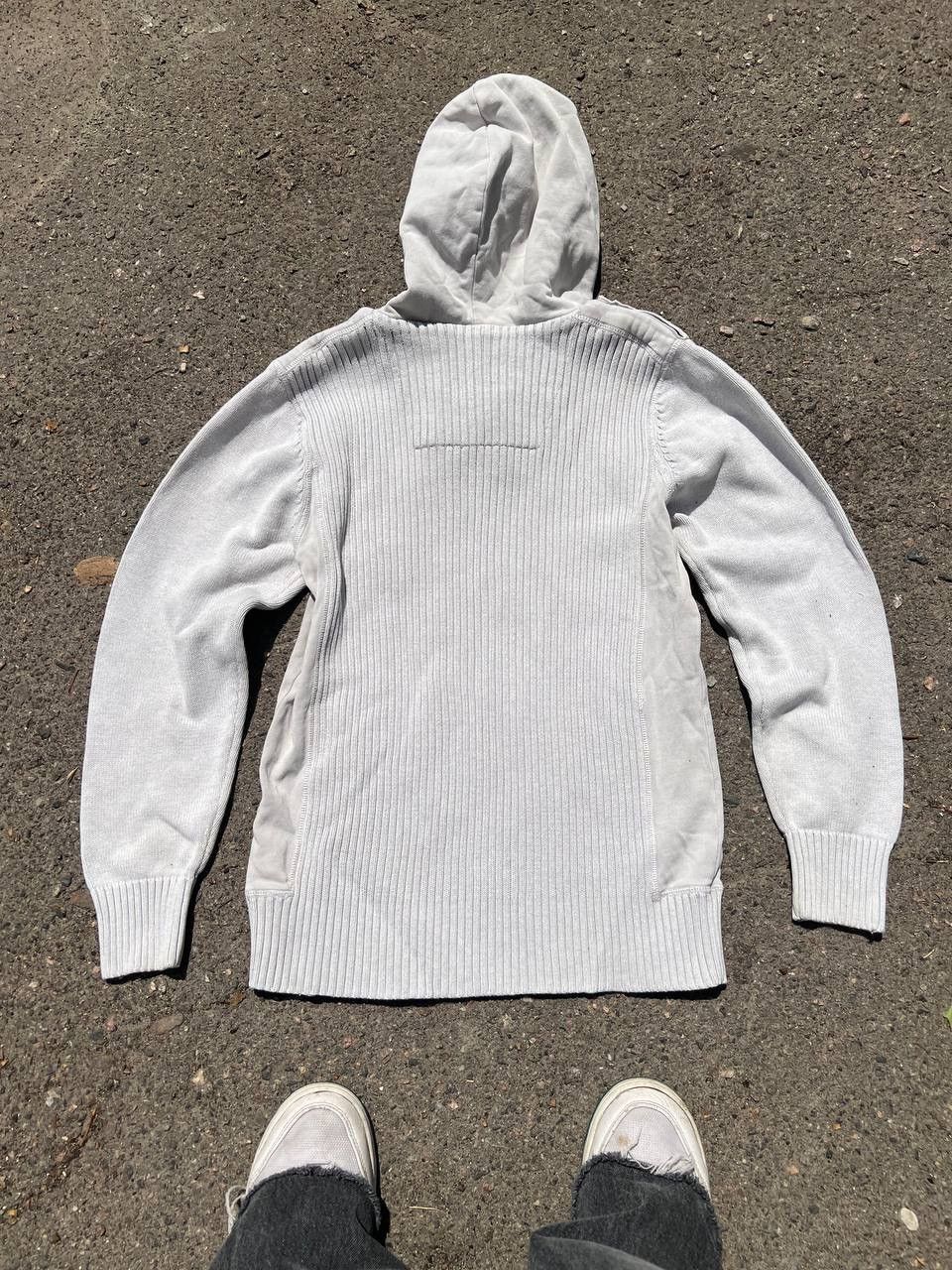 NEXT × Vintage Vintage Sweater Womens White Mock Neck Long Sleeve Size M / US 6-8 / IT 42-44 - 6 Thumbnail