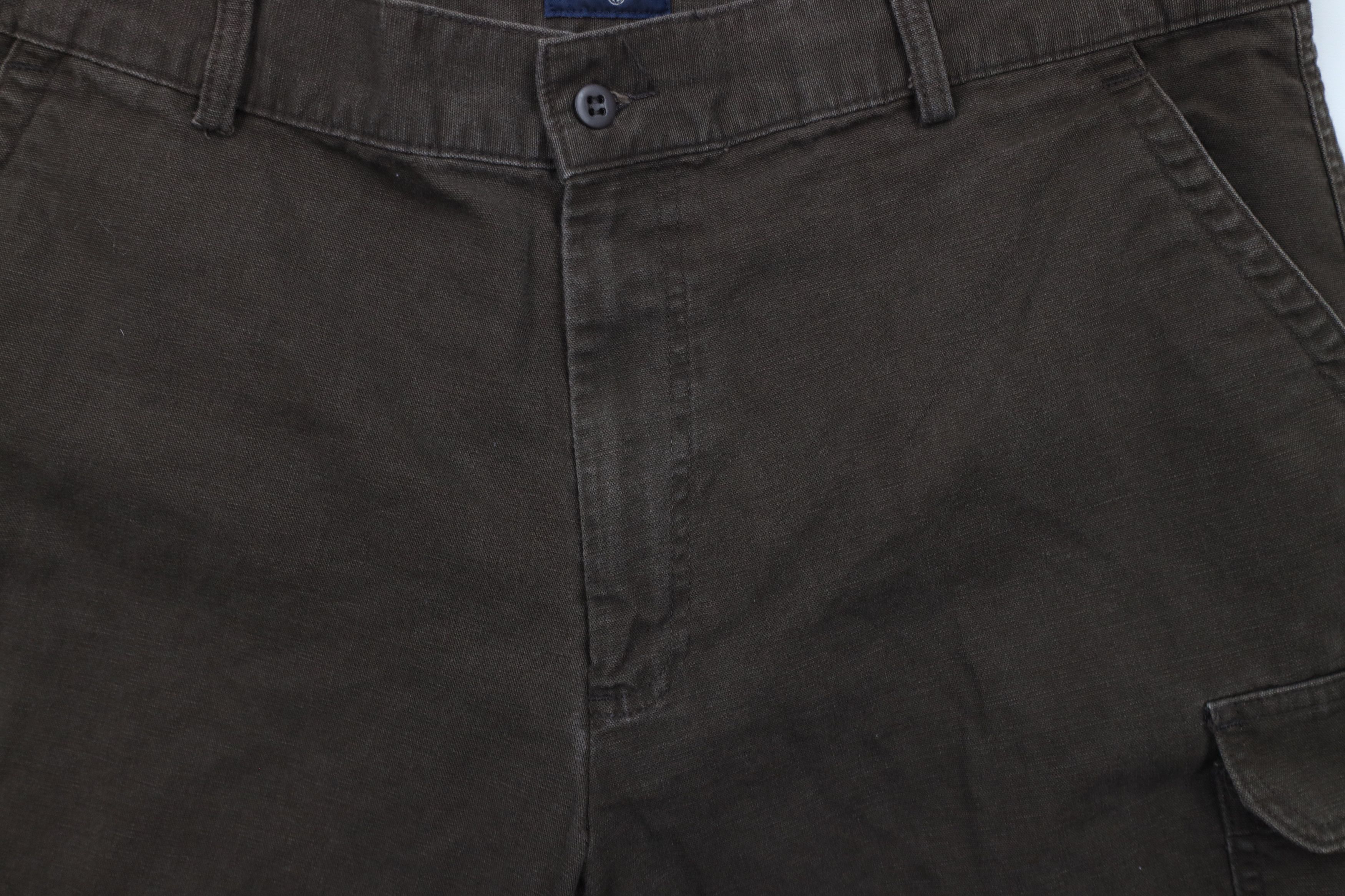 Dockers × Vintage Vintage Y2K Dockers Streetwear Wide Leg Canvas Cargo Pants Size US 40 / EU 56 - 5 Thumbnail