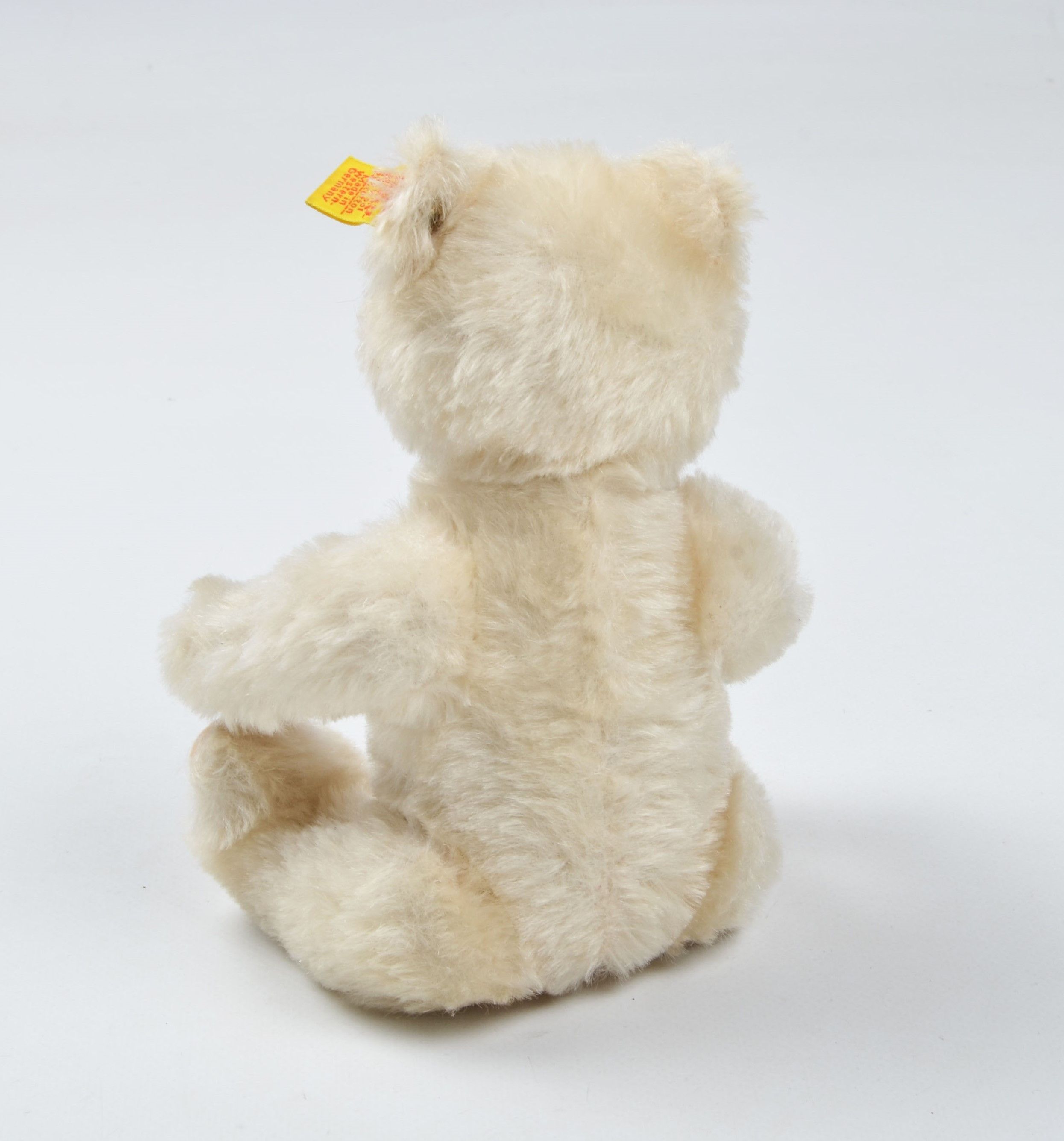 Vintage Vintage Steiff Cream Cute Wool Blend Teddy Bear Size ONE SIZE - 6 Thumbnail