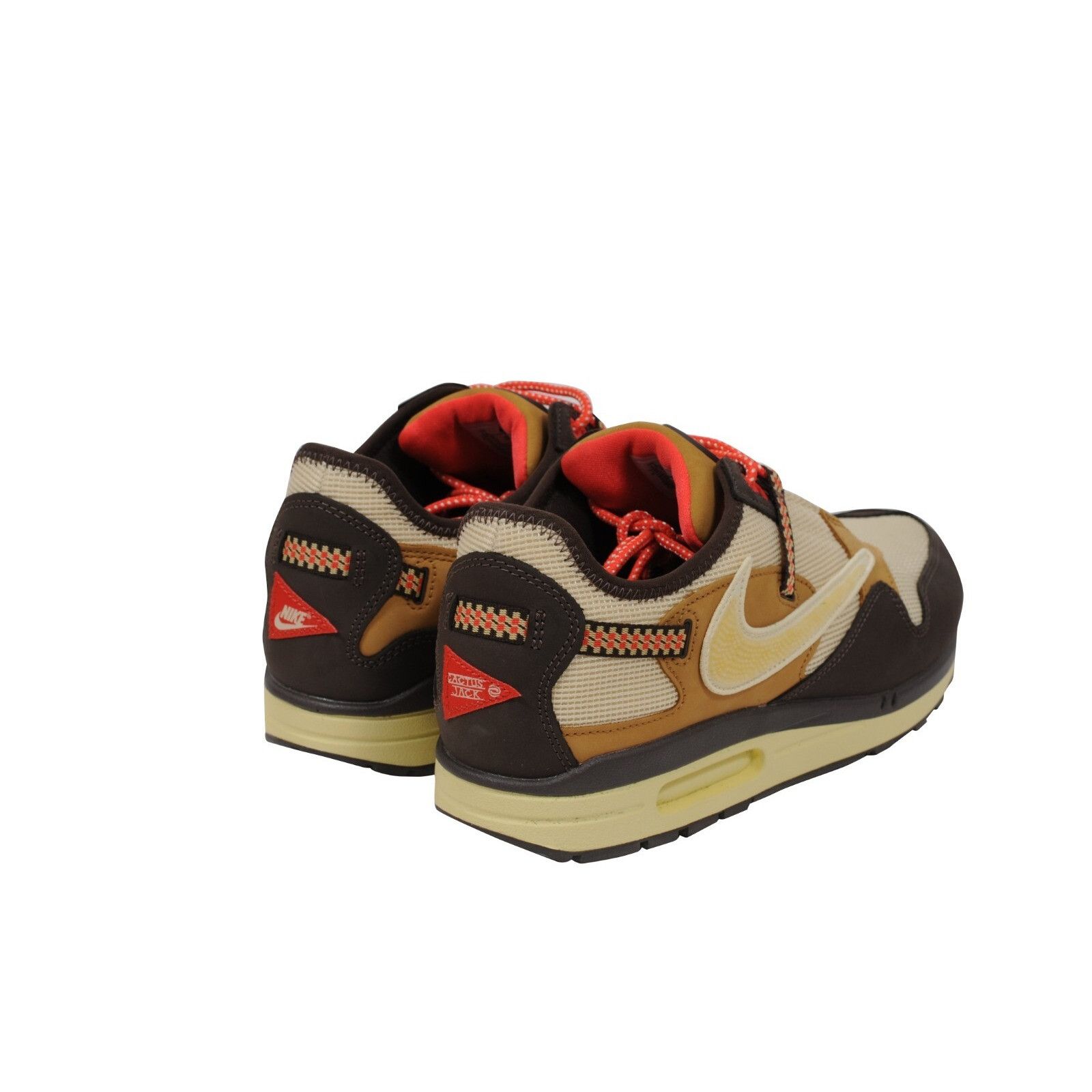 Nike × Travis Scott Nike Cactus Jack Air Max 1 CJ Sneakers Size US 11 / EU 44 - 7 Thumbnail