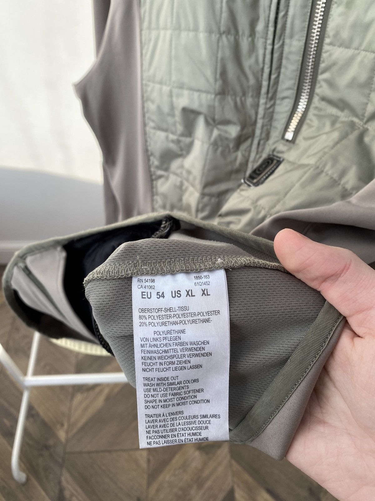 Bogner Vintage Bogner Quilted Zip Jacket Full Zip Lightweight Size XL / US 12-14 / IT 48-50 - 7 Thumbnail