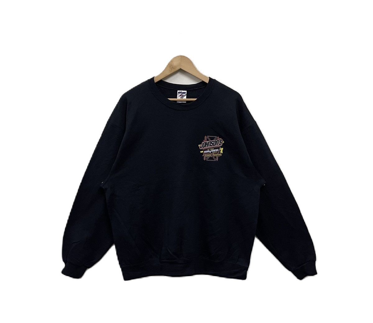 Johnson Motors Vintage Johnsons Towing Sweatshirt Pullover Size US XL / EU 56 / 4 - 2 Thumbnail
