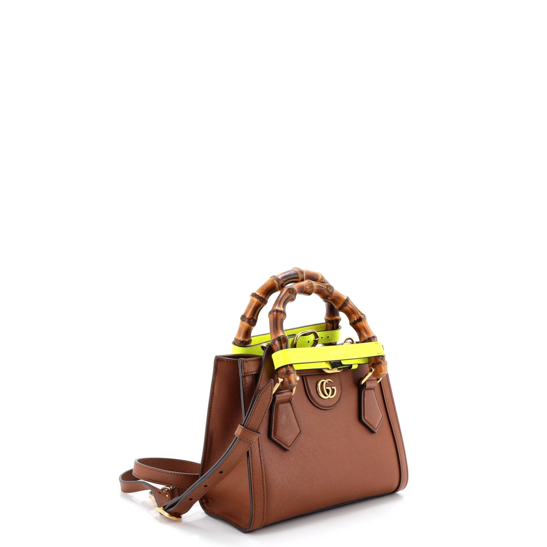 Gucci Diana NM Bamboo Handle Tote Leather Mini Size ONE SIZE - 1 Thumbnail