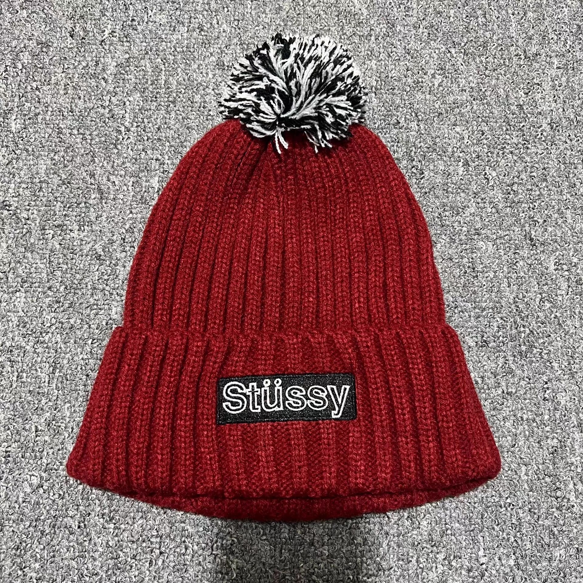 Stussy Stussy Embroidered Box Logo Knit Beanie Q7 Size ONE SIZE - 5 Thumbnail