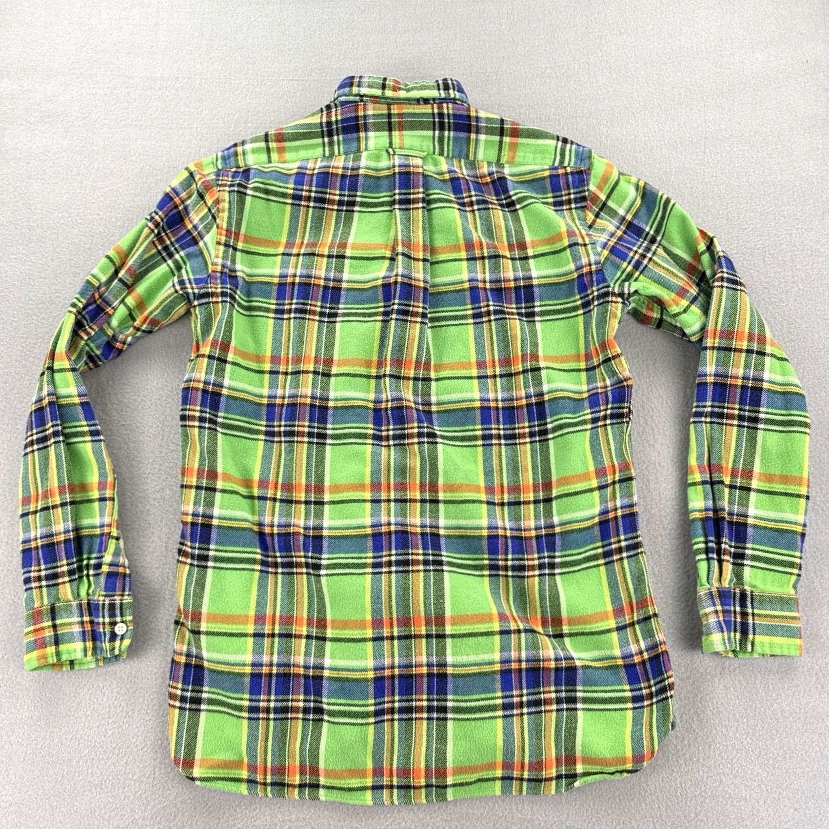 Ralph Lauren VINTAGE Ralph Lauren Shirt Mens S Plaid Flannel Button Down Long Sleeve Classic Fit Size US S / EU 44-46 / 1 - 3 Thumbnail