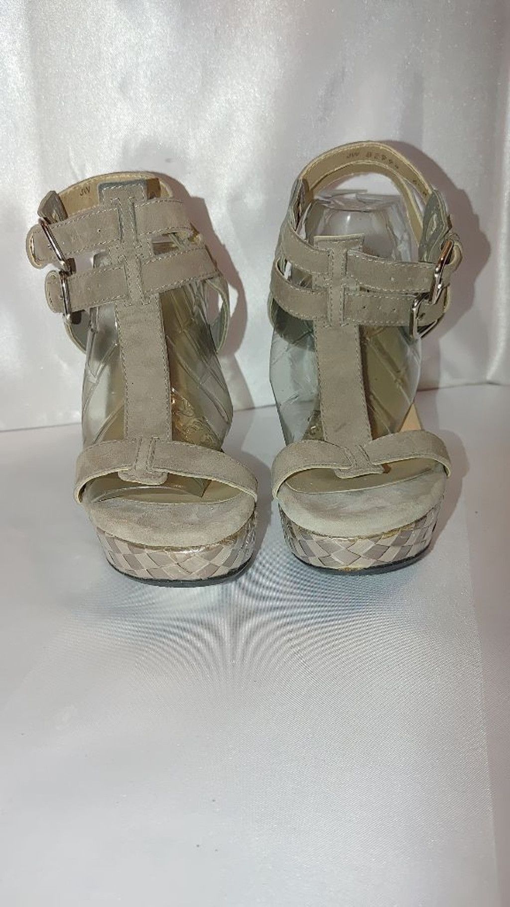 Stuart Weitzman Stuart Weitzman The Teaque "Stunning" Wedge Sandal Size 6.5 Size US 6.5 / IT 36.5 - 7 Thumbnail