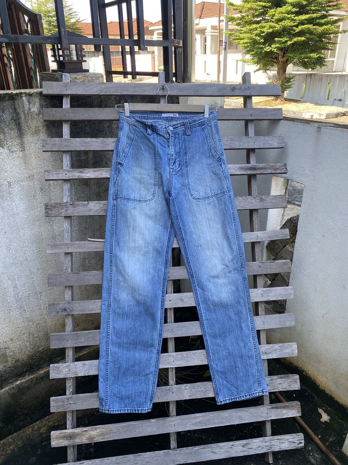 JW Anderson Rare Design Brand JW Anderson Uniqlo Jeans 2000s Size US 29 - 1 Thumbnail