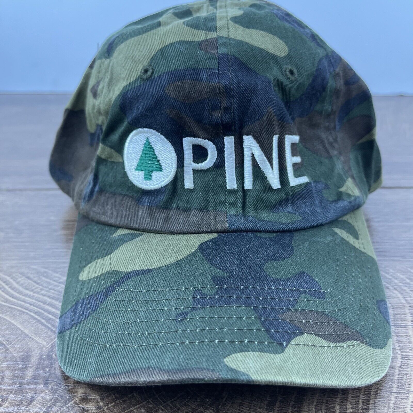 Other Pine Camo Hat Pinetree Camo Green Hat Adjustable Hat Camo Ad Size ONE SIZE - 1 Thumbnail