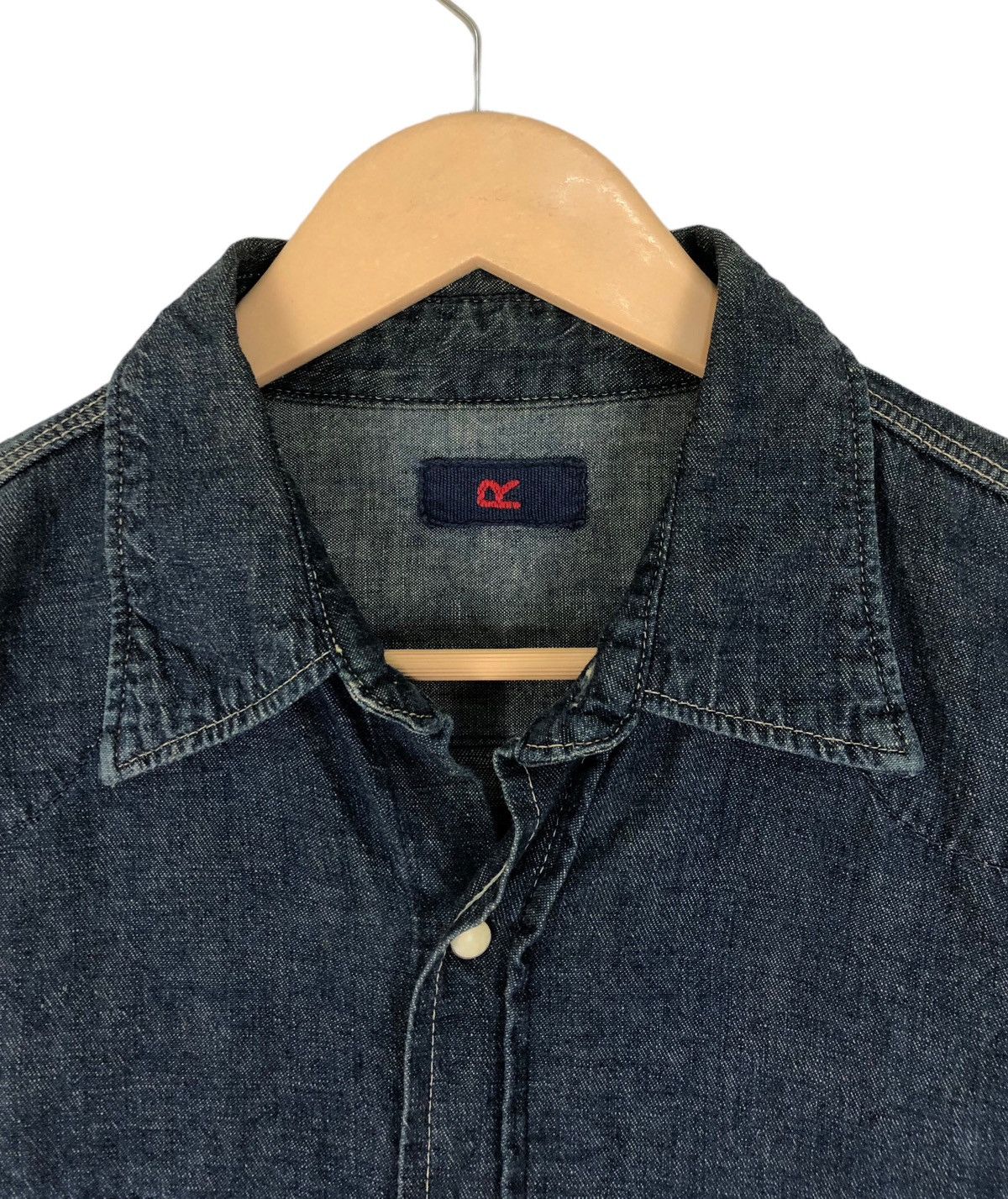 45rpm R by 45 Rpm Western Denim Shirt Size US M / EU 48-50 / 2 - 10 Thumbnail