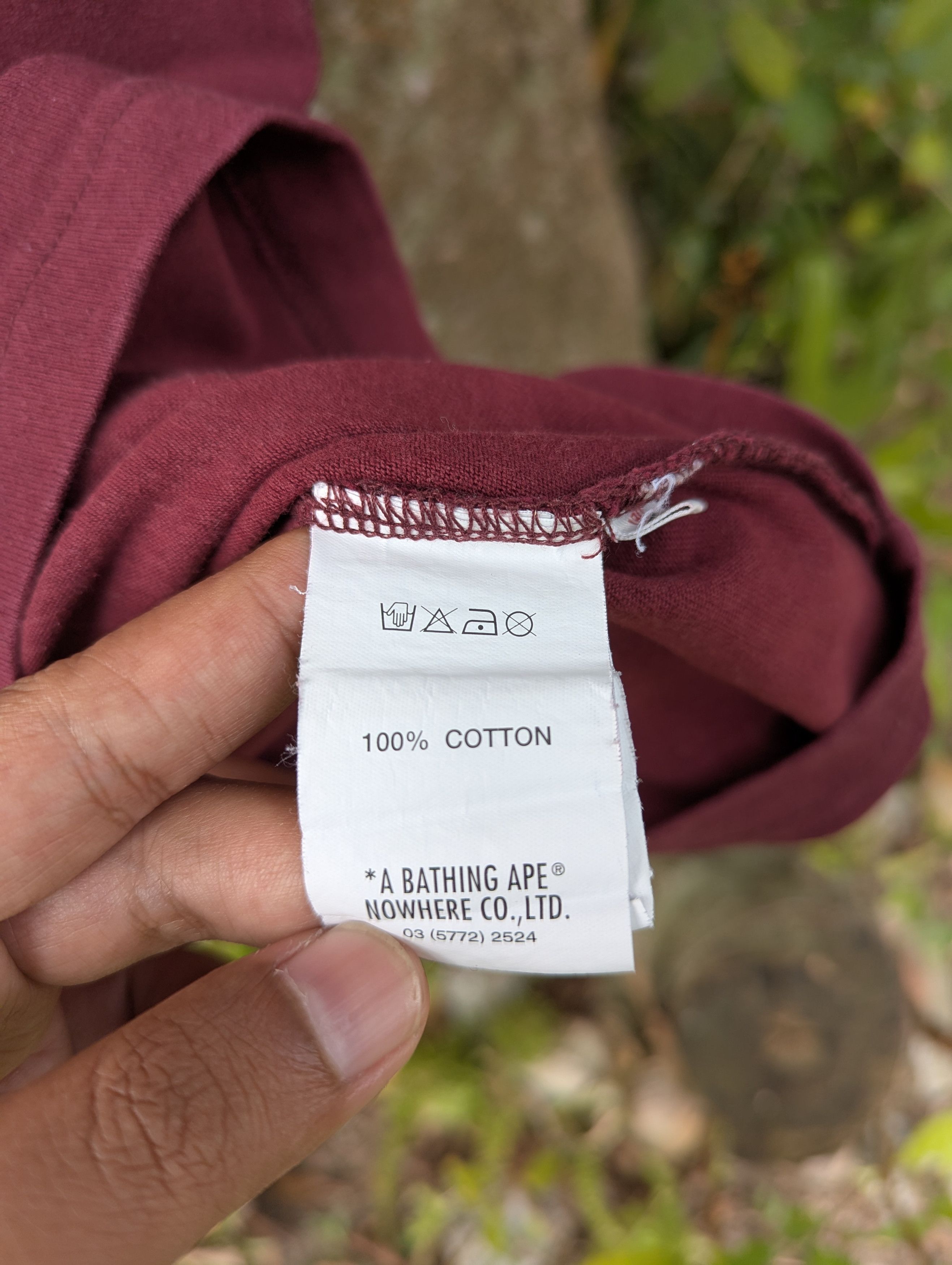 Aape AAPE BY BAPE SOMEWHERE IN THE AAPE UNIVERSE TSHIRT Size US L / EU 52-54 / 3 - 8 Thumbnail