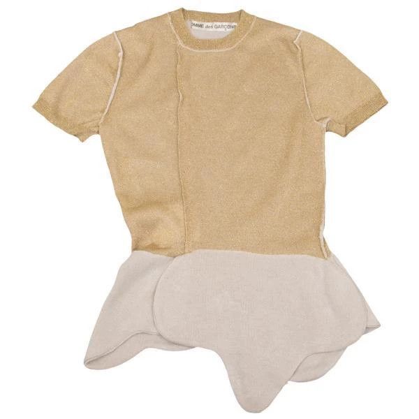 Comme des Garcons Comme Des Garcons size F Gold Retro Top Size S / US 4 / IT 40 - 2 Thumbnail