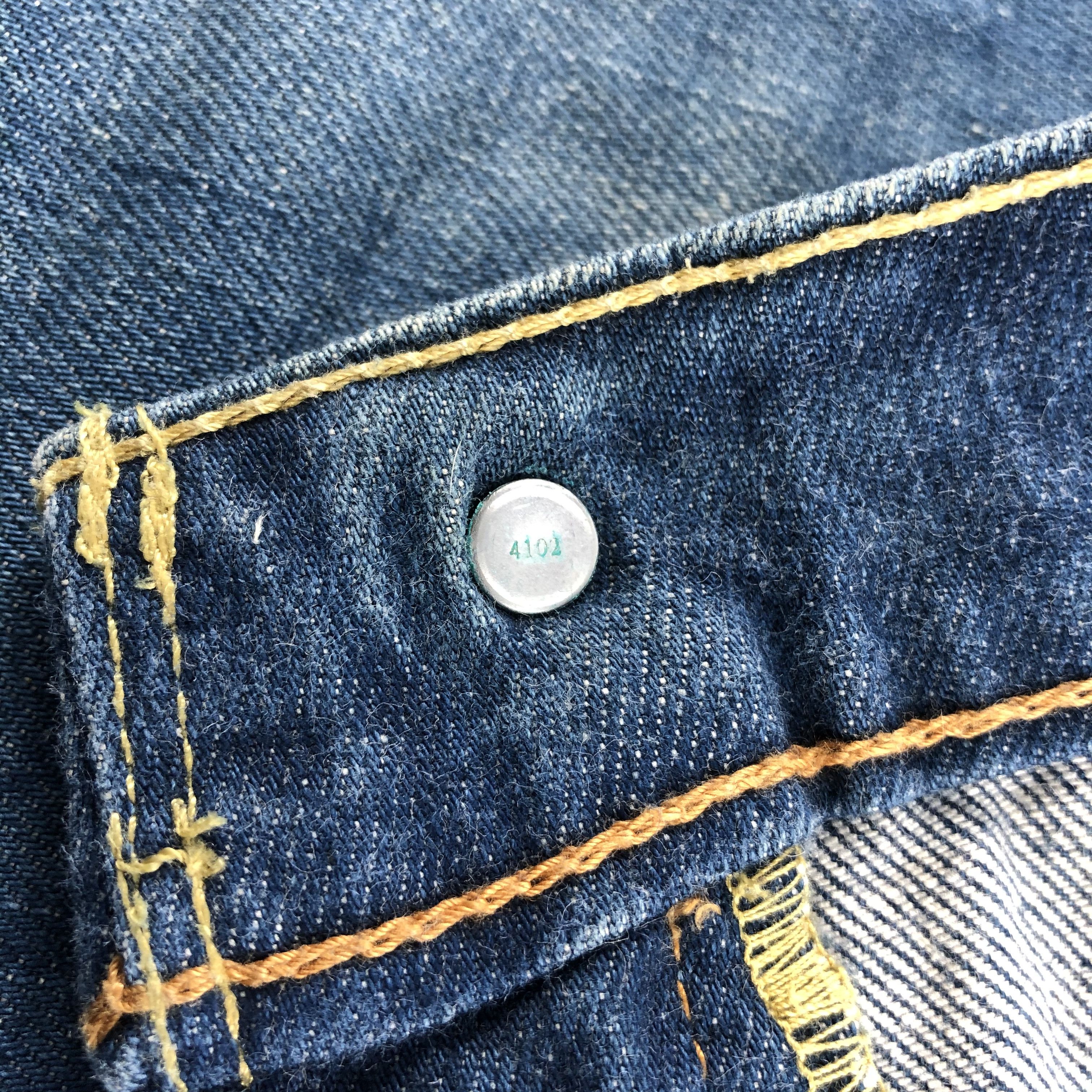 Levi's Vintage Levis 511 Jeans Blue Wash Denim KJ511 Size US 33 - 8 Thumbnail