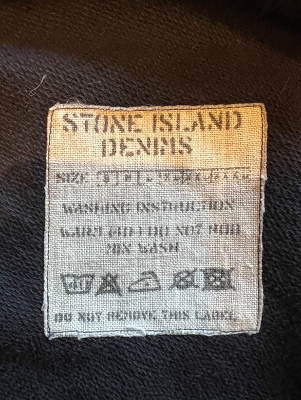 Massimo Osti × Stone Island Vintage Stone Island Denims Zip Jacket Y2K Massimo Osti Era Size US XXL / EU 58 / 5 - 10 Thumbnail