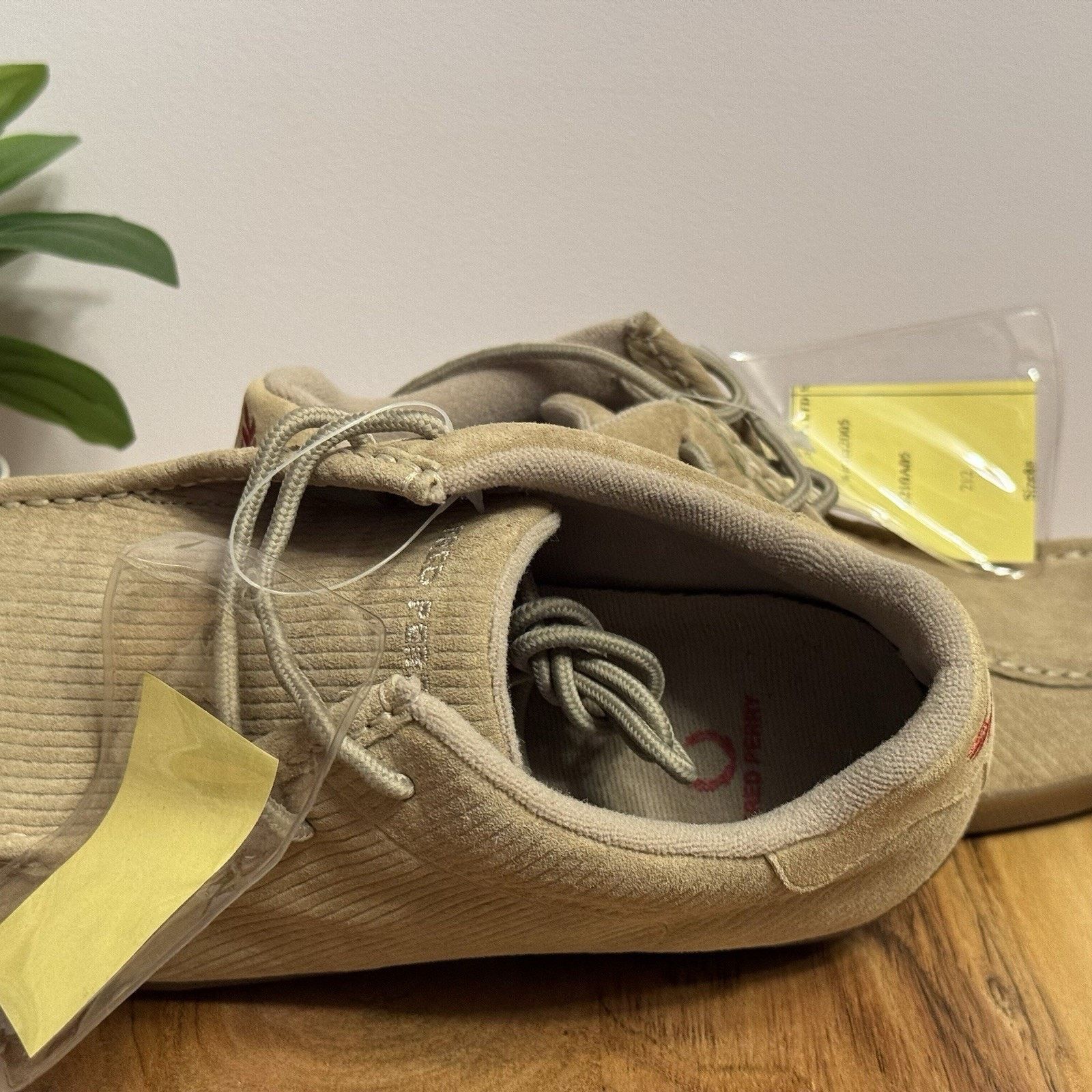 Fred Perry Fred Perry Clearcut Suede Shoes Sand Beige Men’s Size 8 Size US 8 / EU 41 - 7 Thumbnail