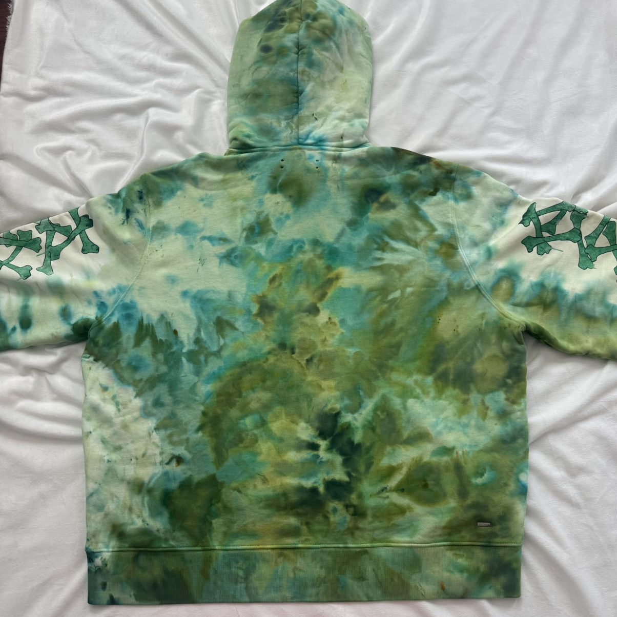 Amiri Amiri Tie Dye Bones Hoodie Size US XL / EU 56 / 4 - 6 Thumbnail