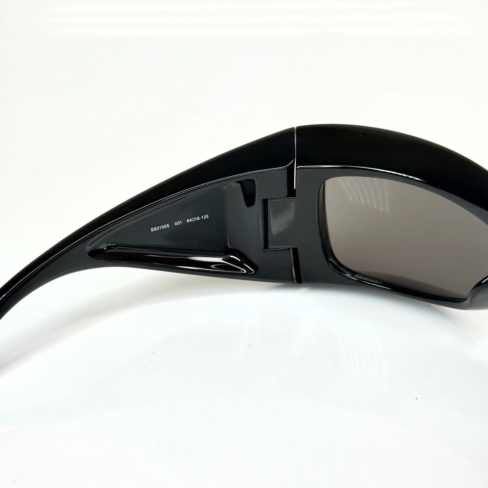 Balenciaga BALENCIAGA BB0156S 0156 EXTREME Black Sunglasses 001 Size ONE SIZE - 2 Thumbnail