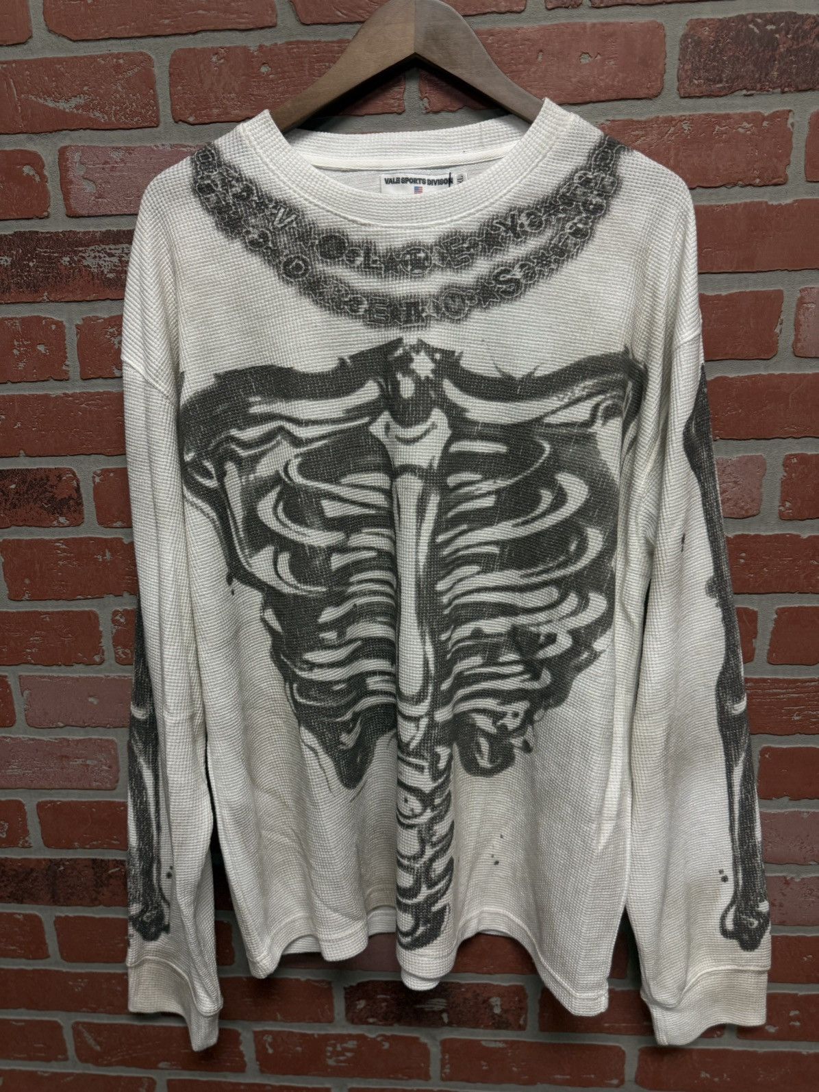 Vale Valley Long Sleeve Bone Tee Shirt Size XXL (New) Size US XXL / EU 58 / 5 - 3 Thumbnail