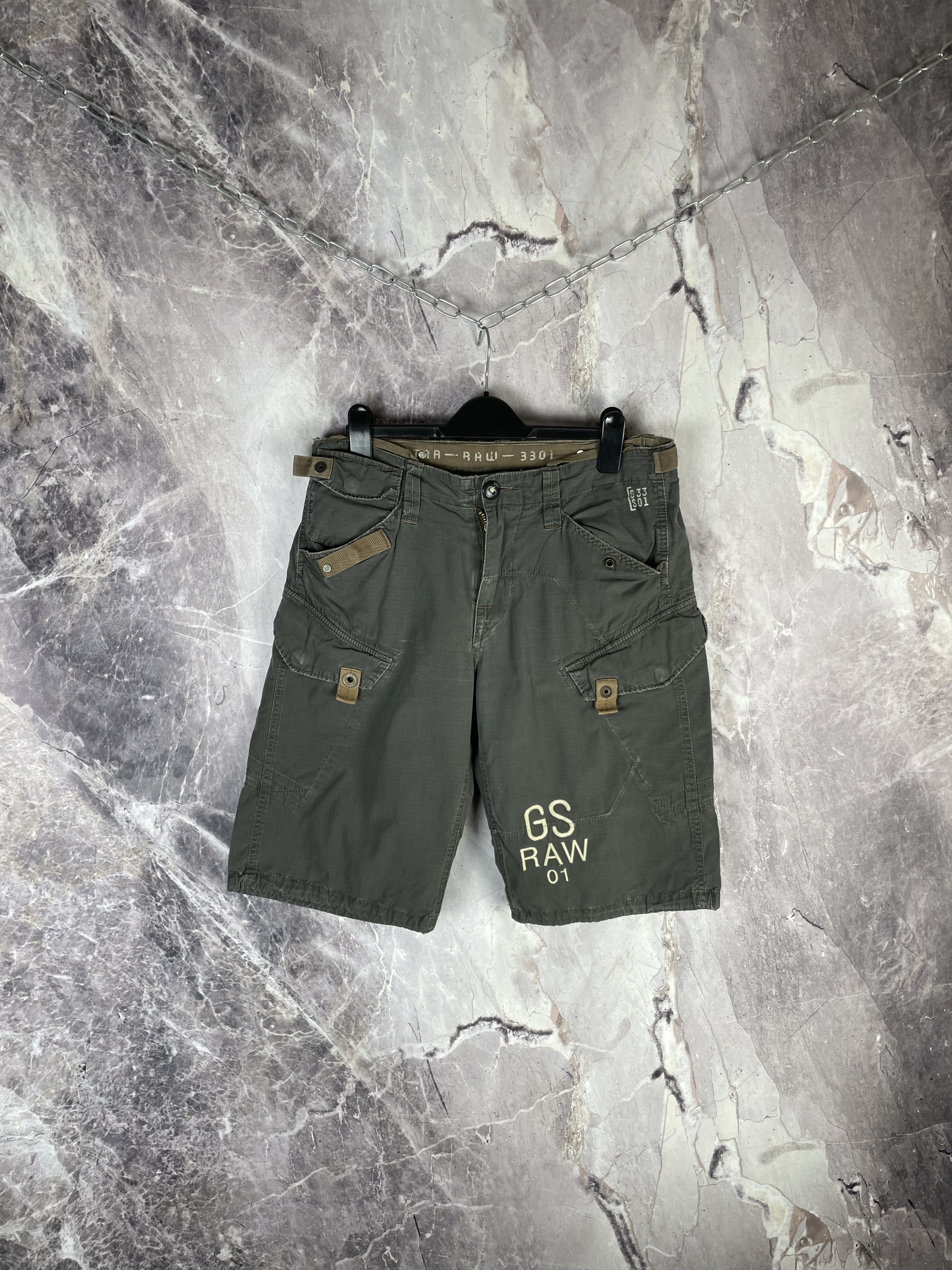 G-Star Vintage G-Star Cargo Shorts Size US 31 - 1 Thumbnail